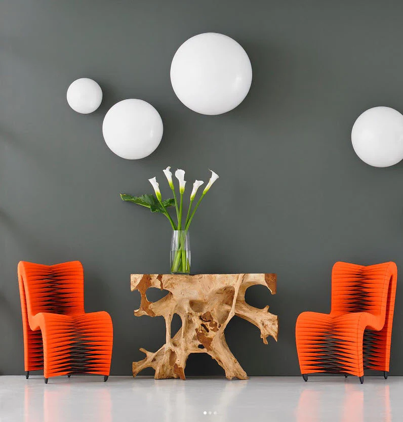 Phillips Collection Ball on the Wall, Extra Small, Pearl White - Image 3