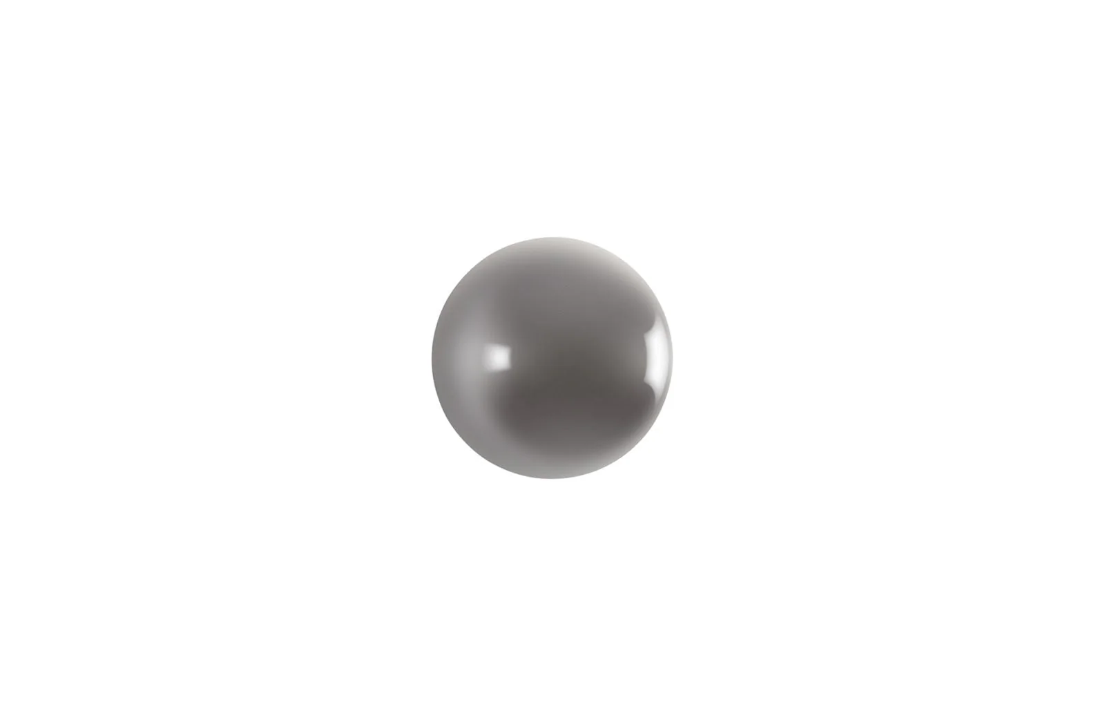 Phillips Collection Ball on the Wall, Extra Small, Polished Aluminum Finish