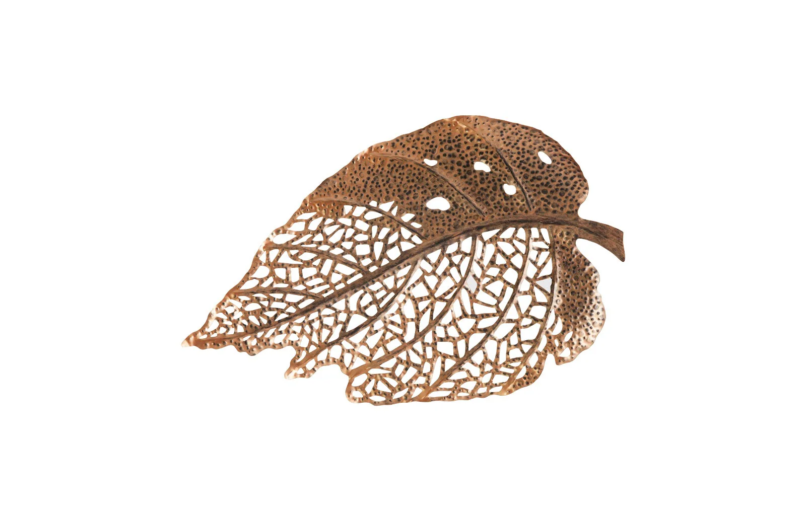 Phillips Collection Birch Leaf Wall Art, Copper, MD