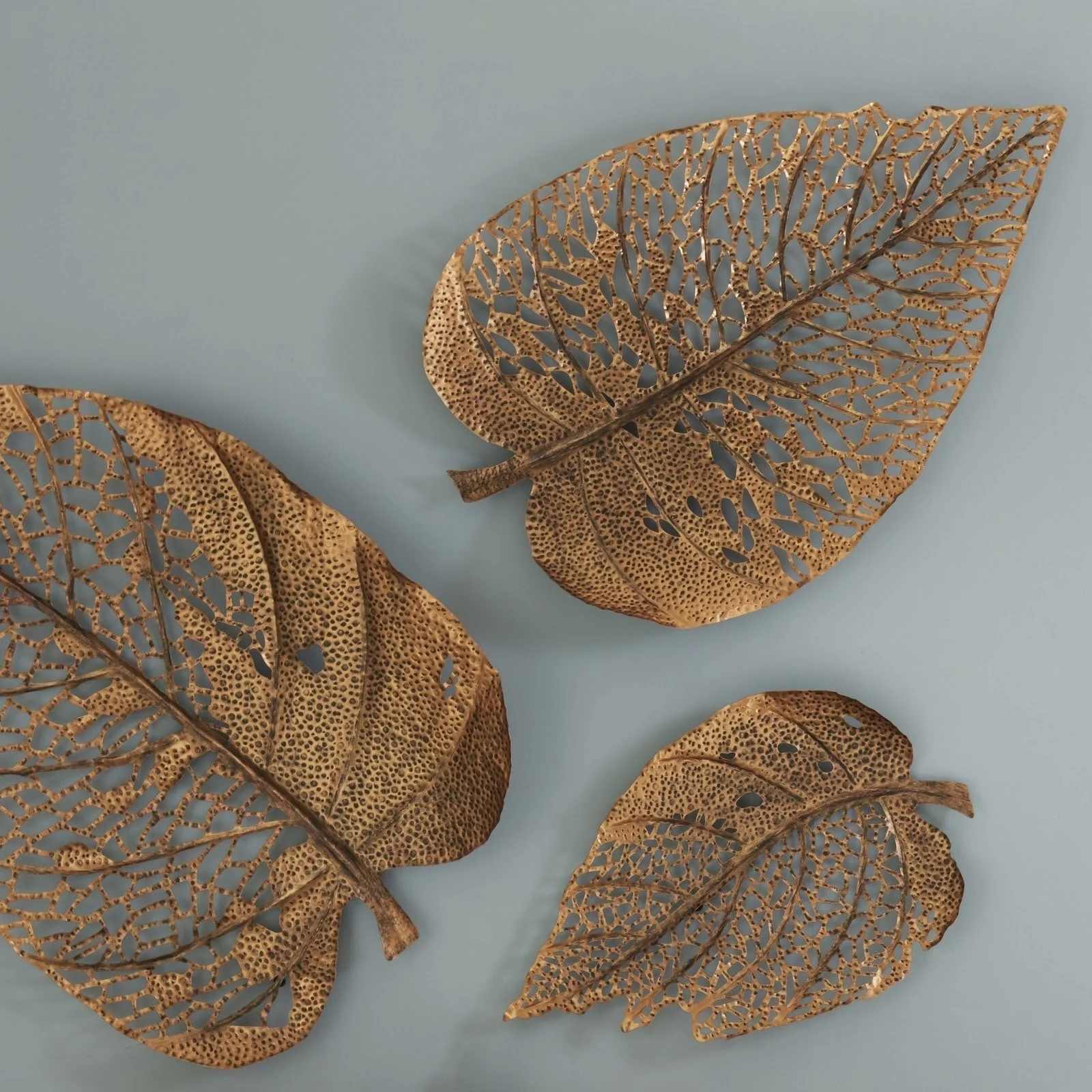 Phillips Collection Birch Leaf Wall Art, Copper, MD - Image 7