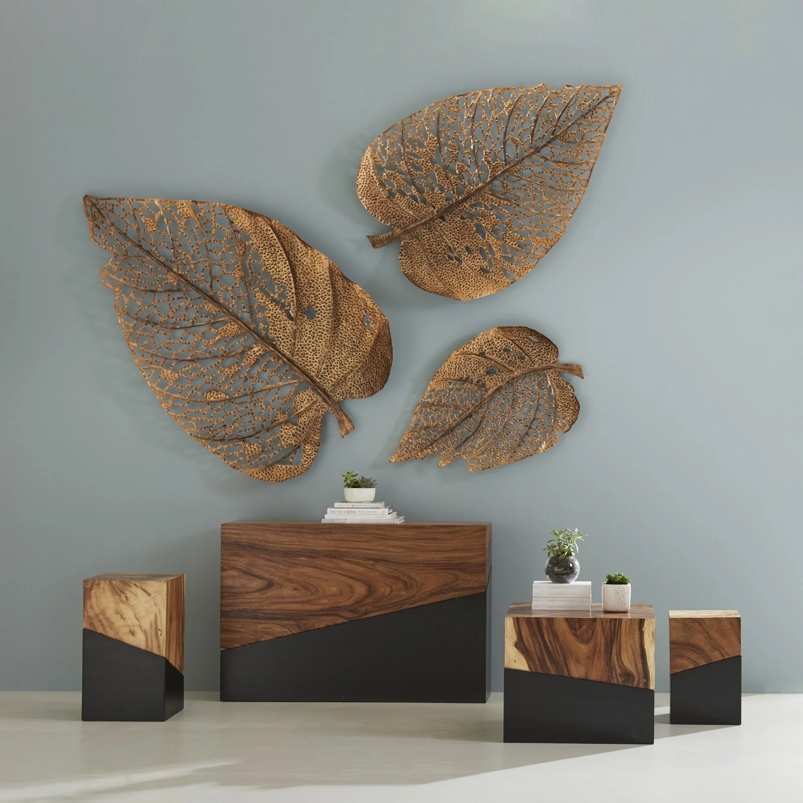 Phillips Collection Birch Leaf Wall Art, Copper, XL - Image 5