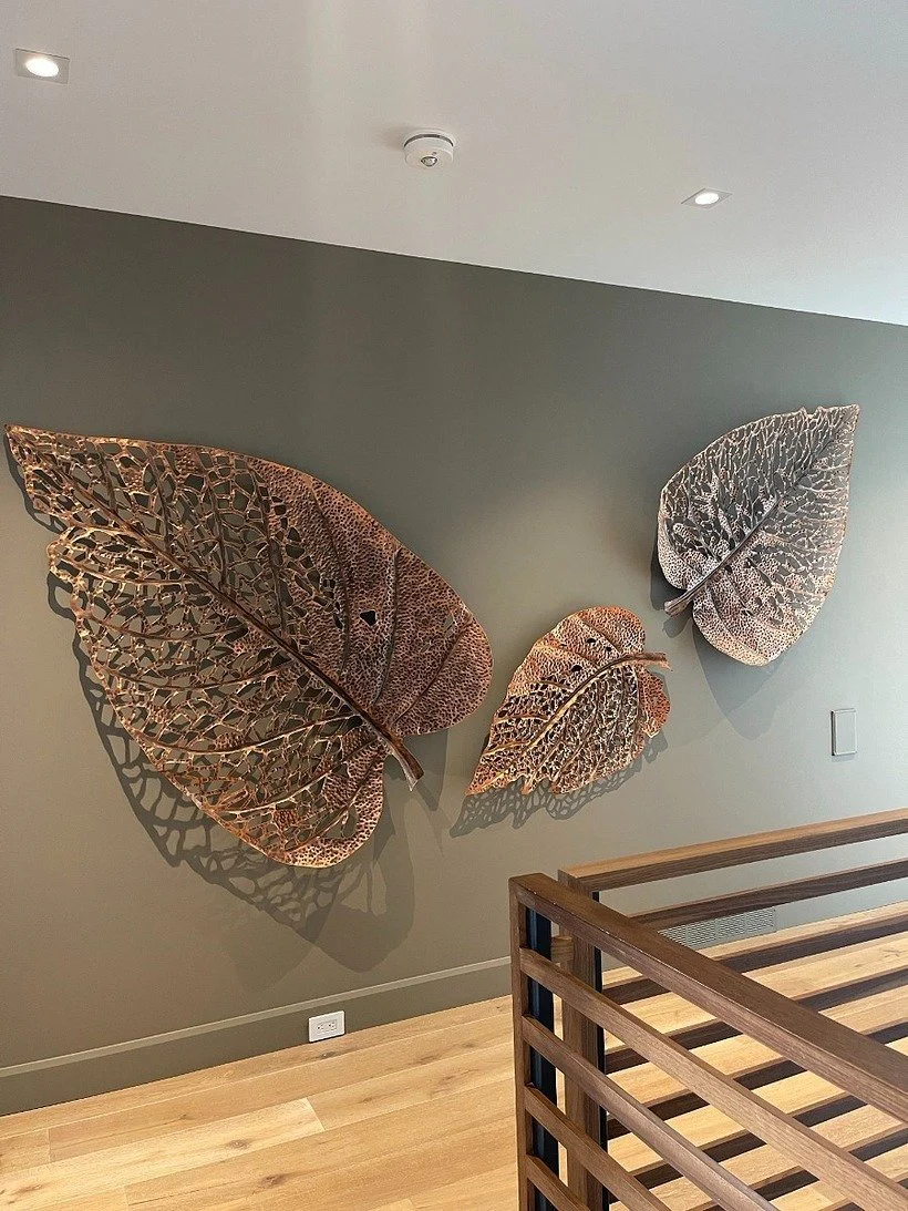 Phillips Collection Birch Leaf Wall Art, Copper, XL - Image 9