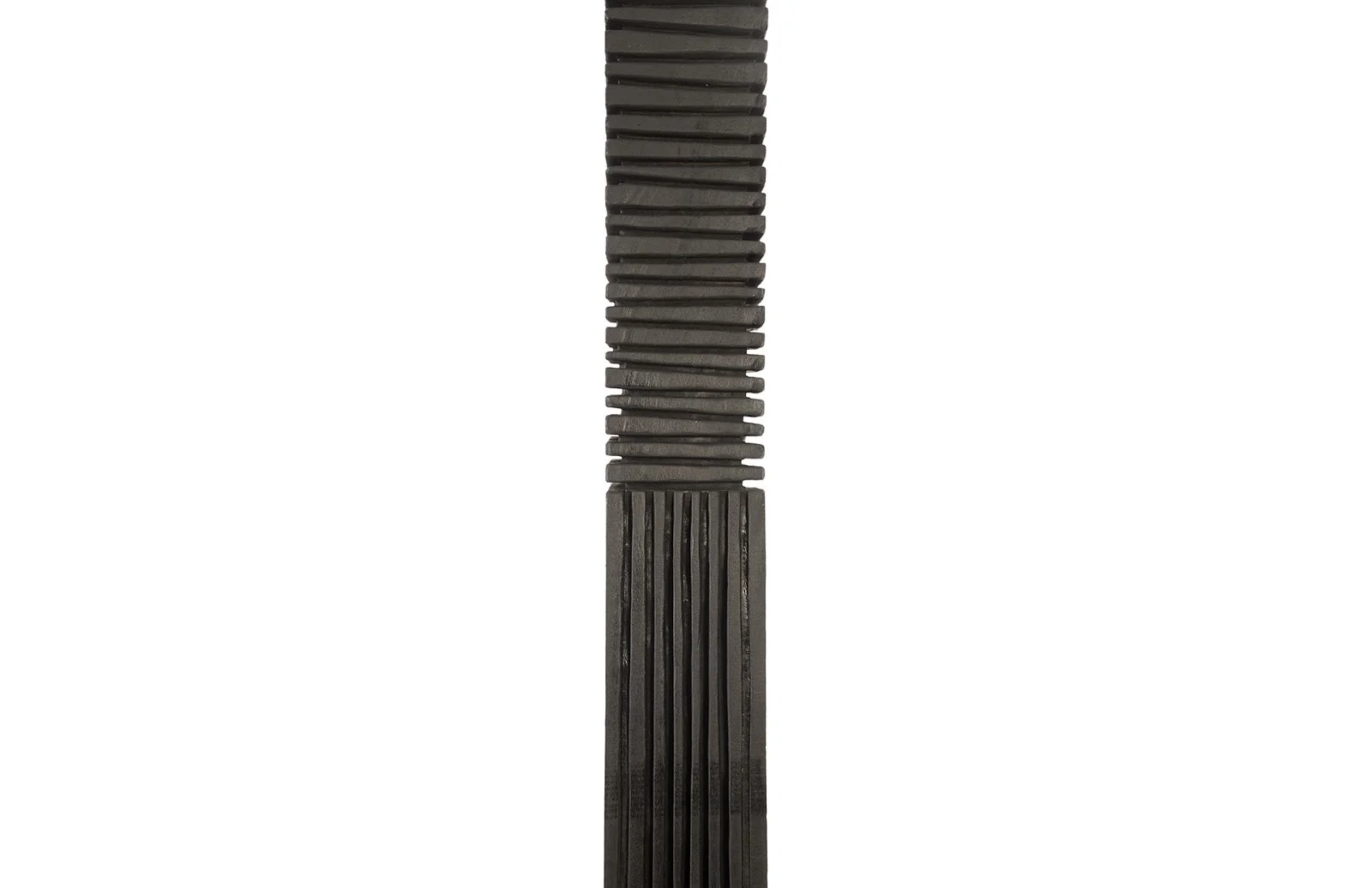 Phillips Collection Black Wood Abstract Sculpture, Assorted with Natural Characteristics - Image 2