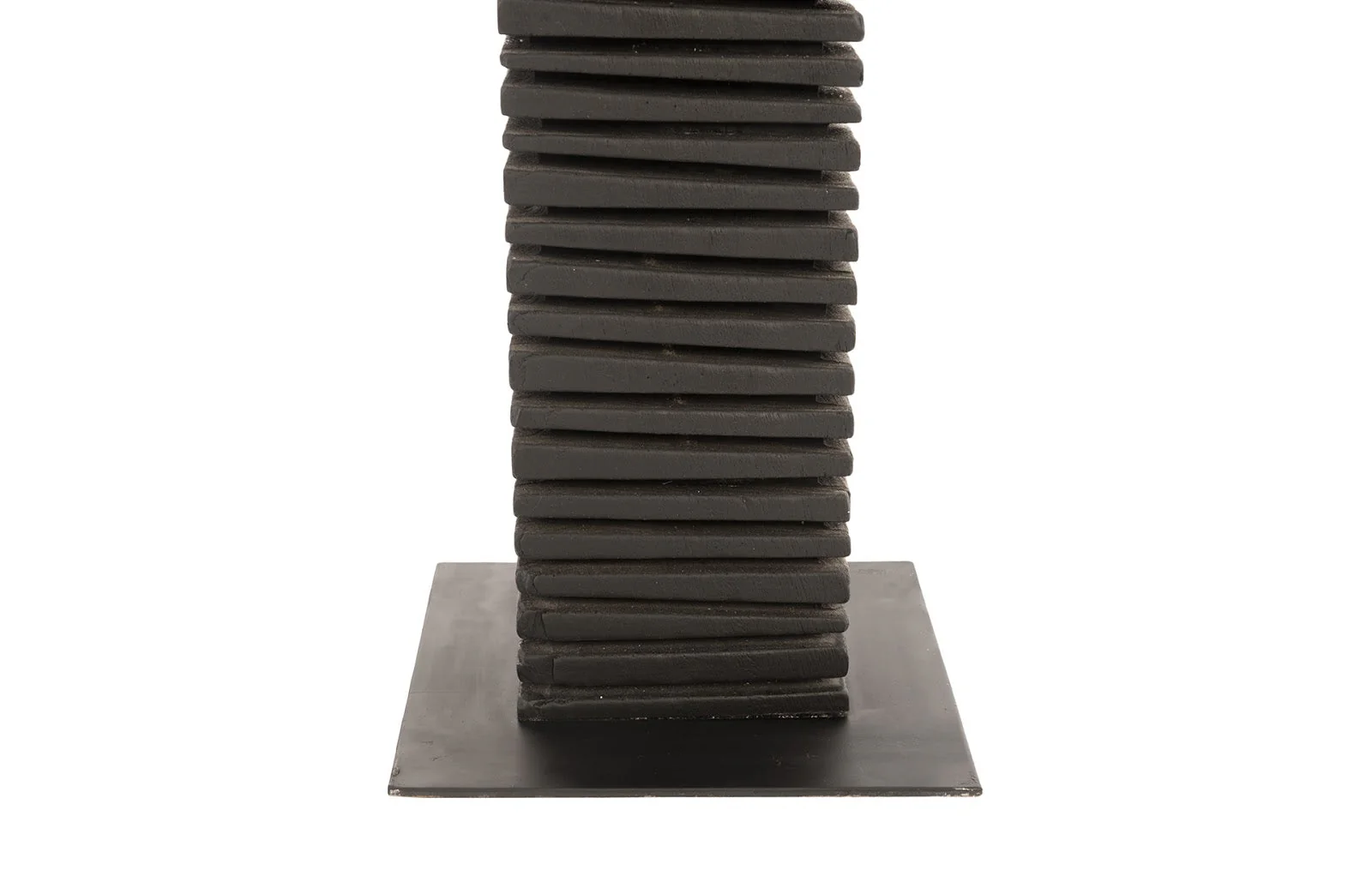 Phillips Collection Black Wood Abstract Sculpture, Assorted with Natural Characteristics - Image 3