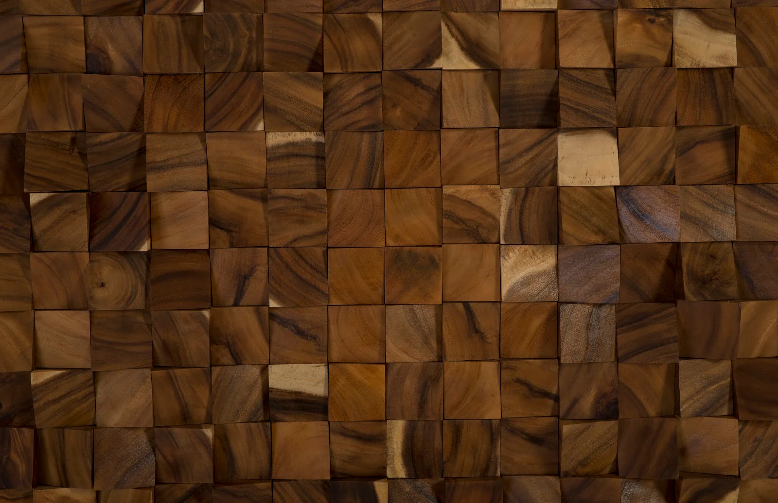 Phillips Collection Blocks Wall Art, Chamcha Wood, Natural, LG - Image 3