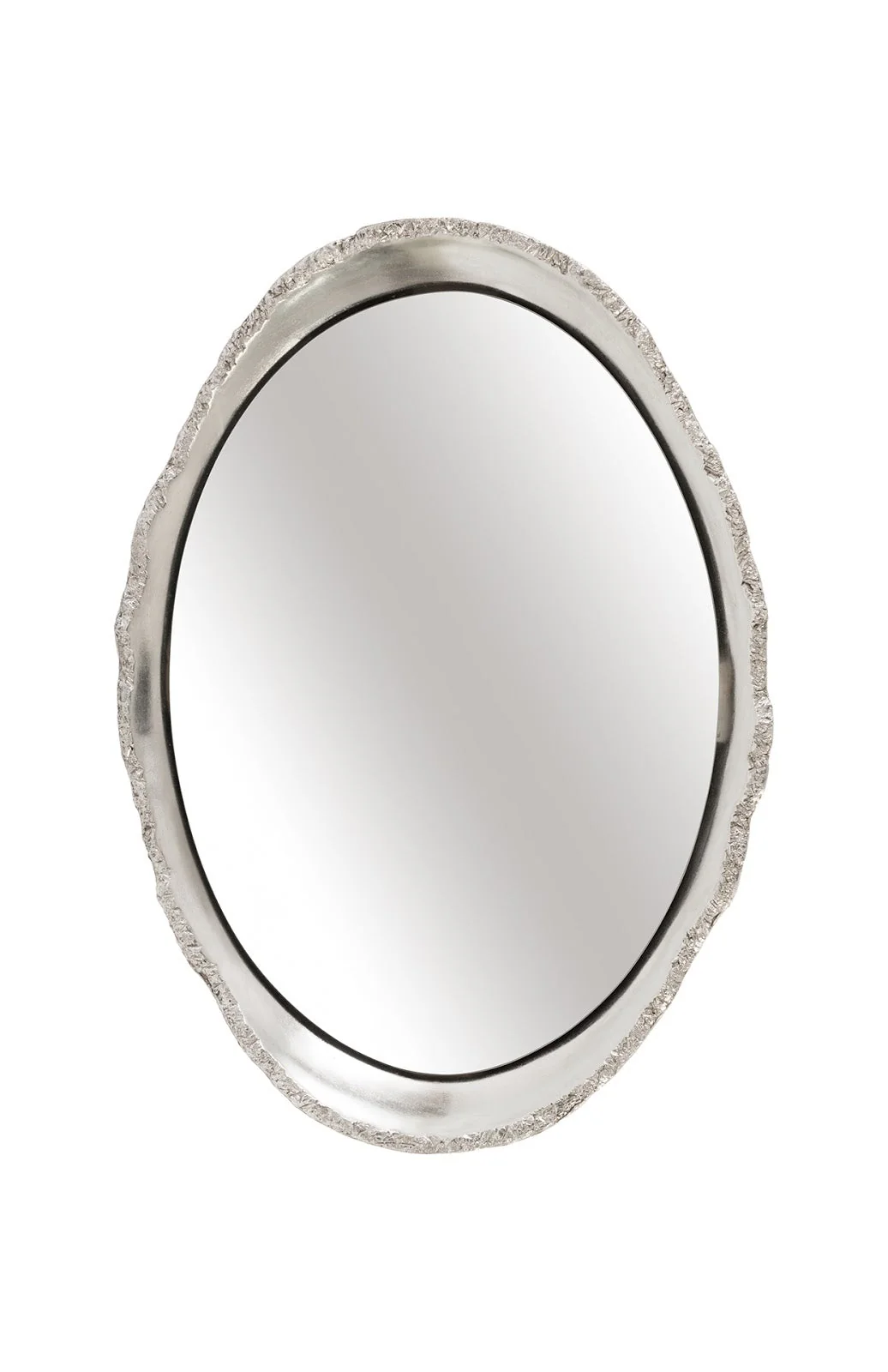 Phillips Collection Broken Egg Mirror, Silver Leaf