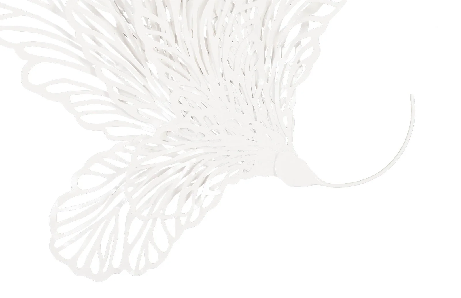 Phillips Collection Butterfly Wall Art, White, LG - Image 4