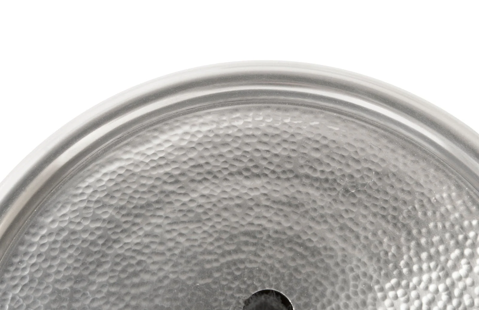 Phillips Collection Button Wall Tile, Hammered Metal, Aluminum Finish - CLOSEOUT - Image 5
