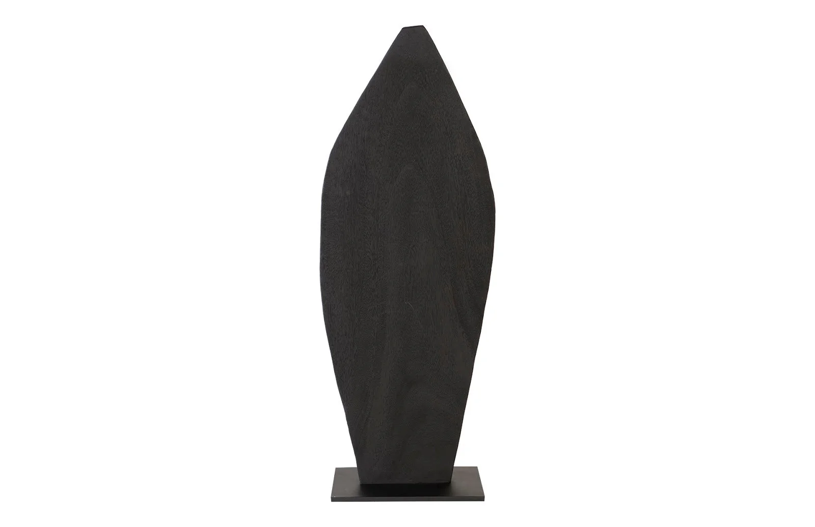 Phillips Collection Carved Leaf on Stand, Burnt, SM - Image 5