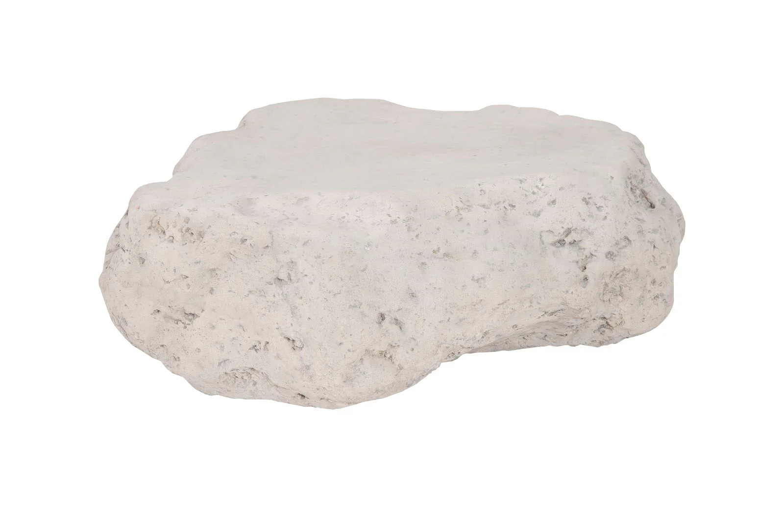 Phillips Collection Cast Boulder Coffee Table, Roman Stone, SM - Image 4