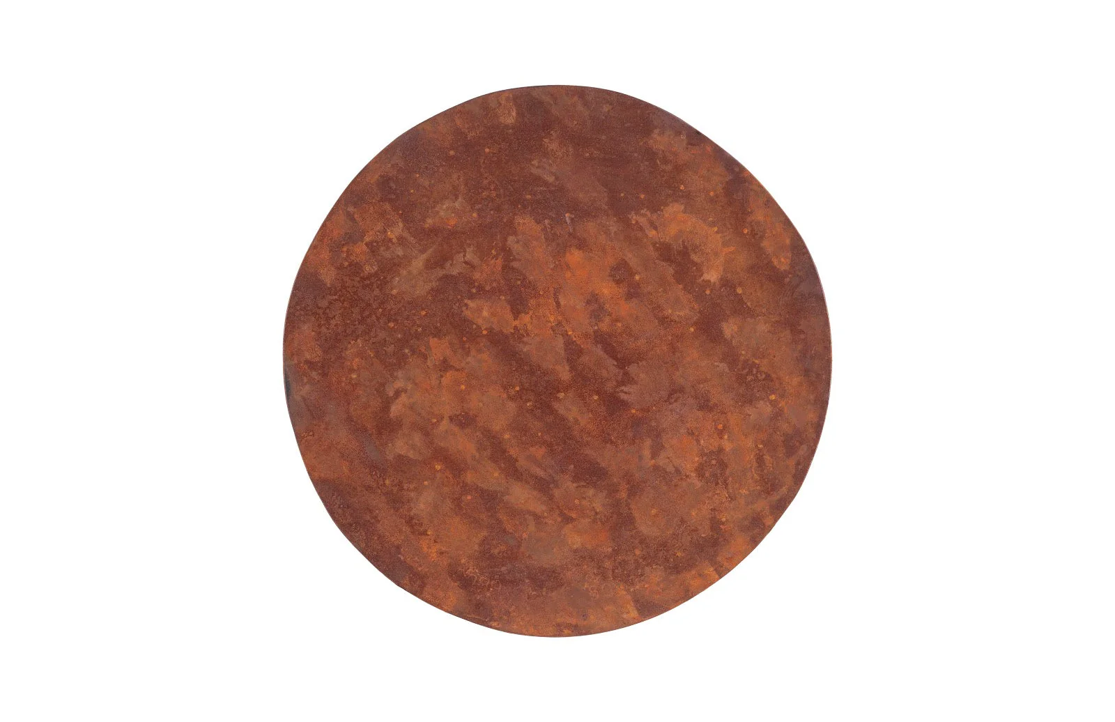 Phillips Collection Cast Oil Drum Wall Discs, Resin, Rust Finish, Set of 4 - Image 3