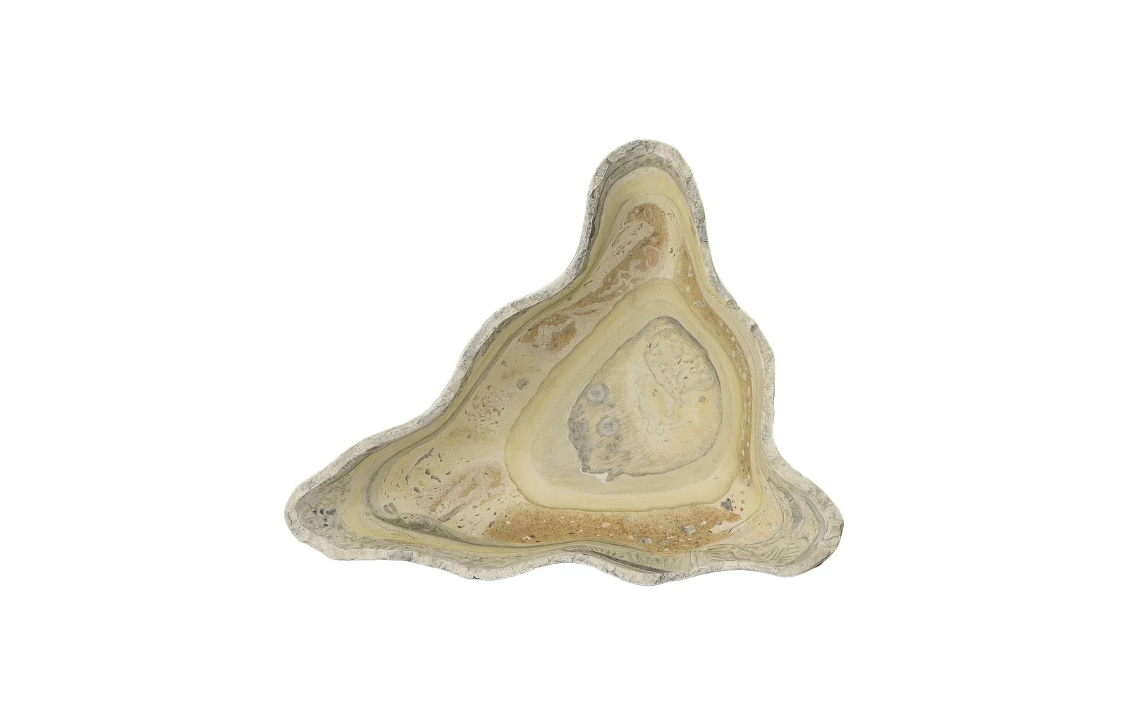 Phillips Collection Cast Onyx Bowl, Faux Finish, Medium - Image 2