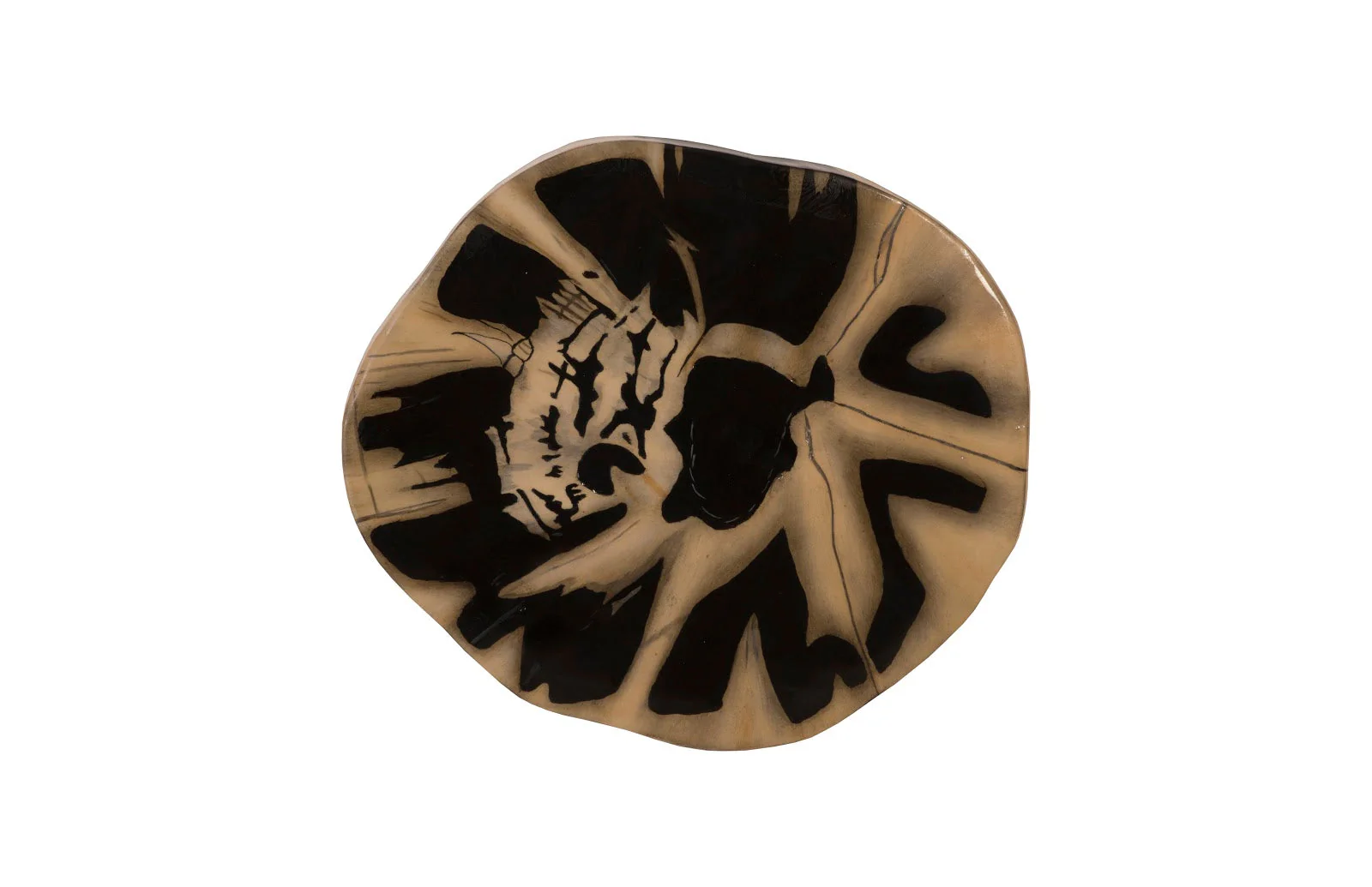 Phillips Collection Cast Petrified Wood Wall Tile, Resin