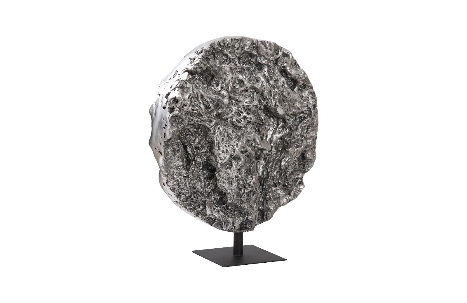 Phillips Collection Cast Root Silver Standing Sculpture - Image 5