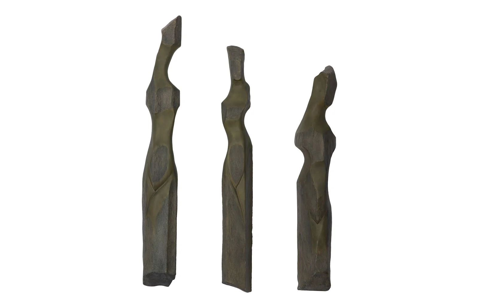 Phillips Collection Cast Women Wall Art, B, Splinter Stone Finish - Image 4
