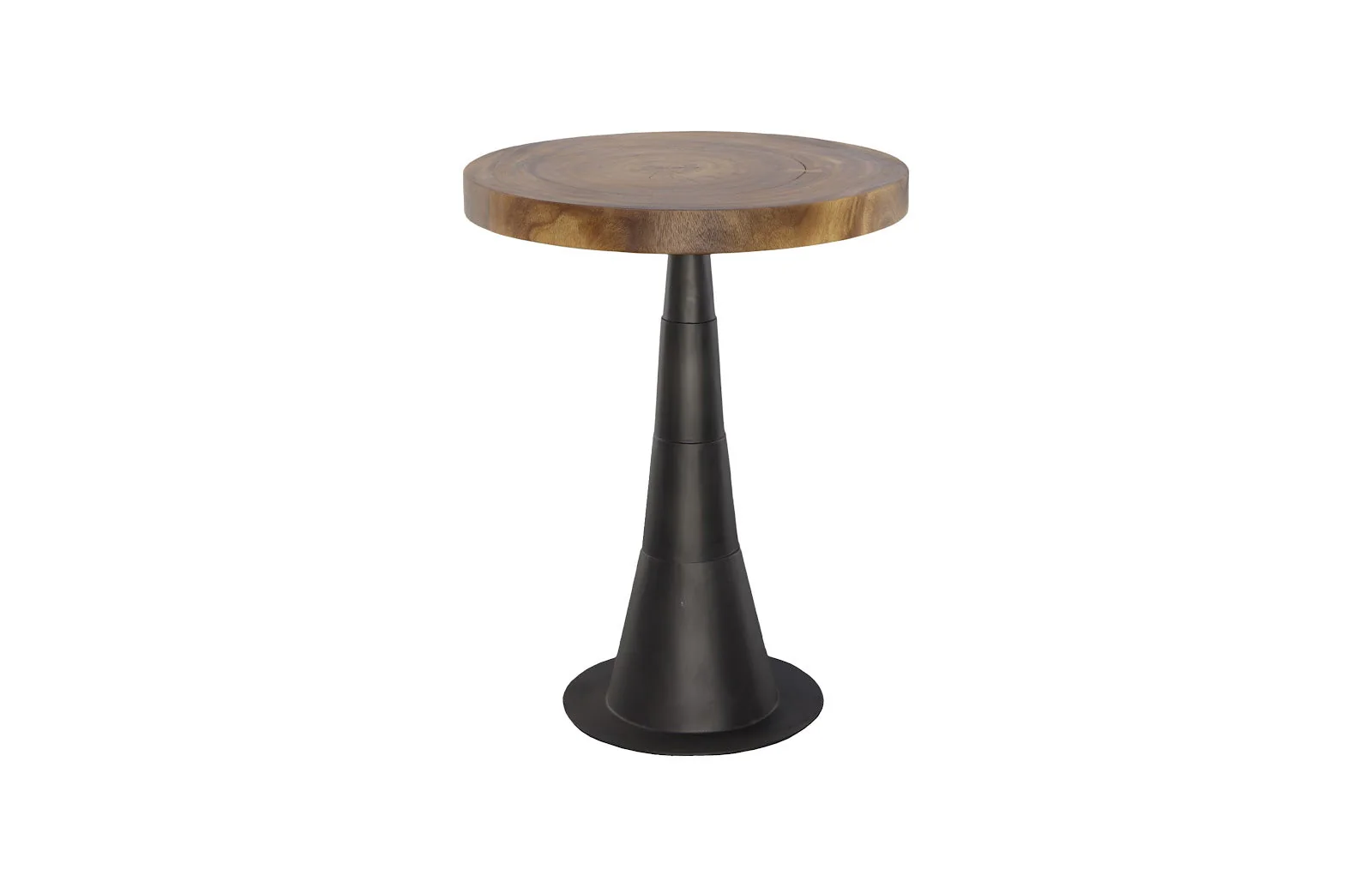 Phillips Collection Chuleta Bar Table, Iron Base, Natural
