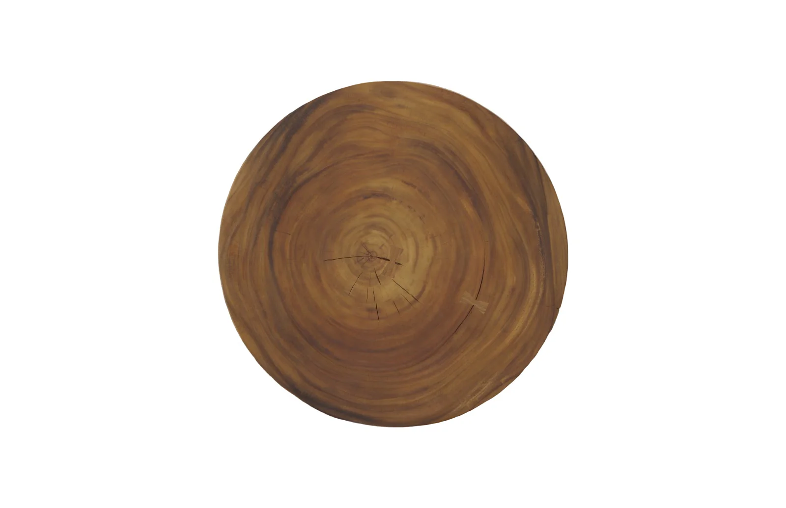 Phillips Collection Chuleta Bar Table, Iron Base, Natural - Image 2
