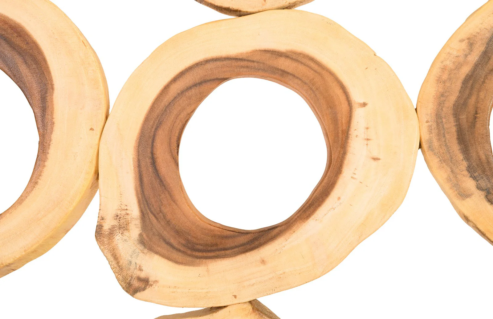 Phillips Collection Chuleta Rings Wall Art, Chamcha Wood, Rectangular - Image 6