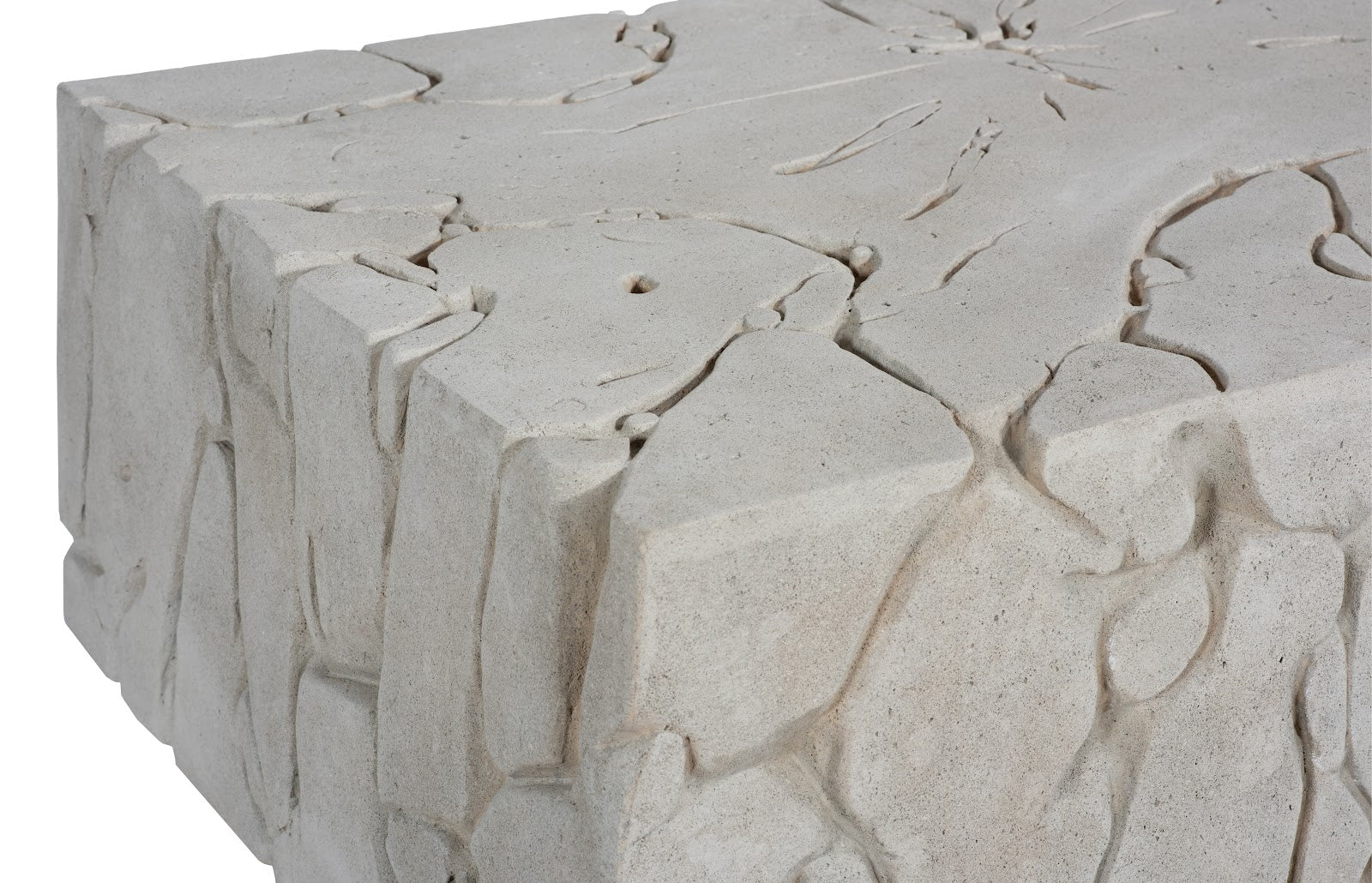 Phillips Collection Chunk Coffee Table, Rectangle, Roman Stone - Image 4