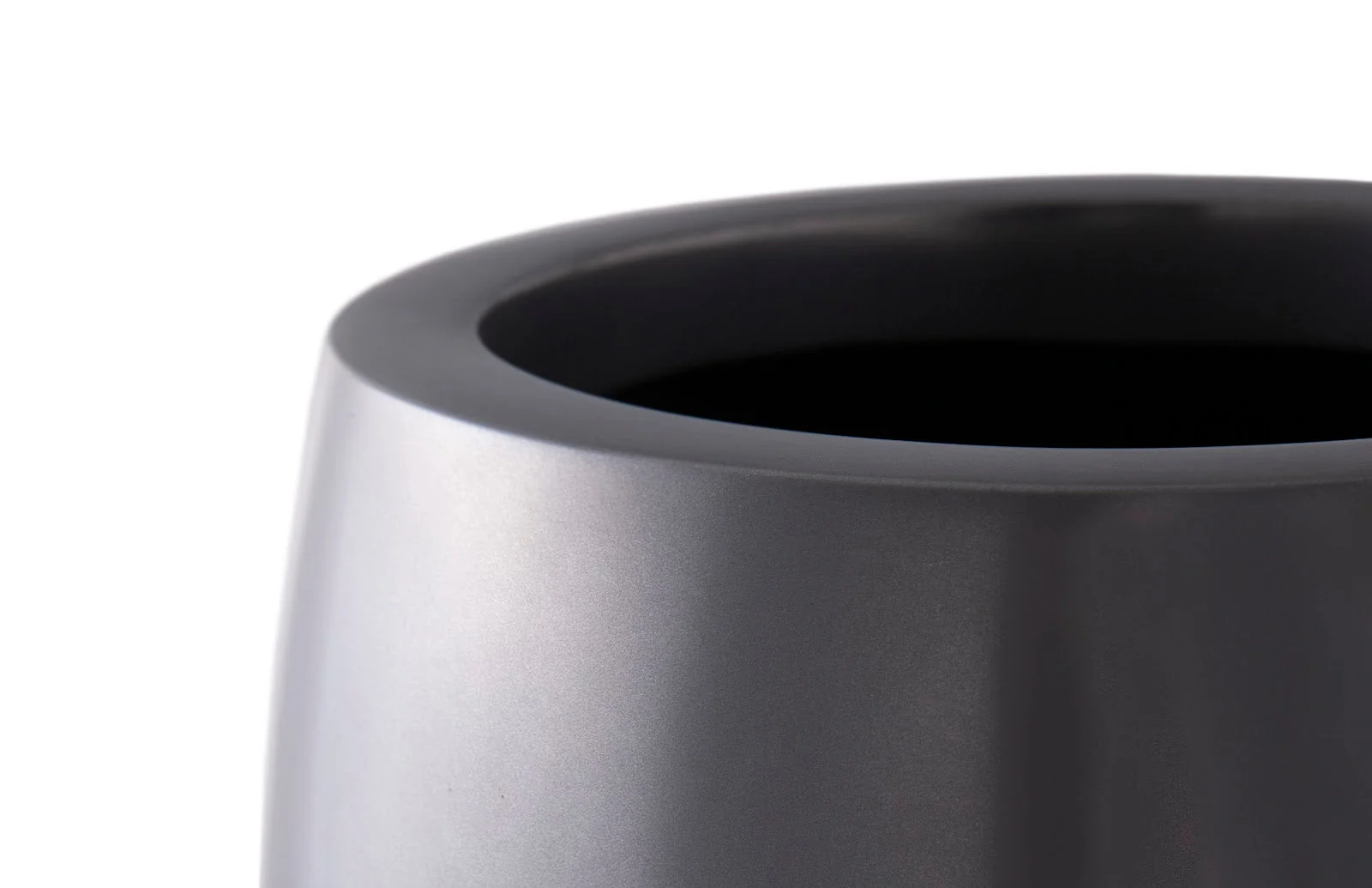 Phillips Collection Classic Planter, Polished Aluminum, SM - Image 2