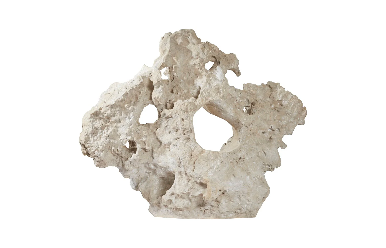 Phillips Collection Colossal Cast Stone Sculpture with Seat, Roman Stone - Image 2