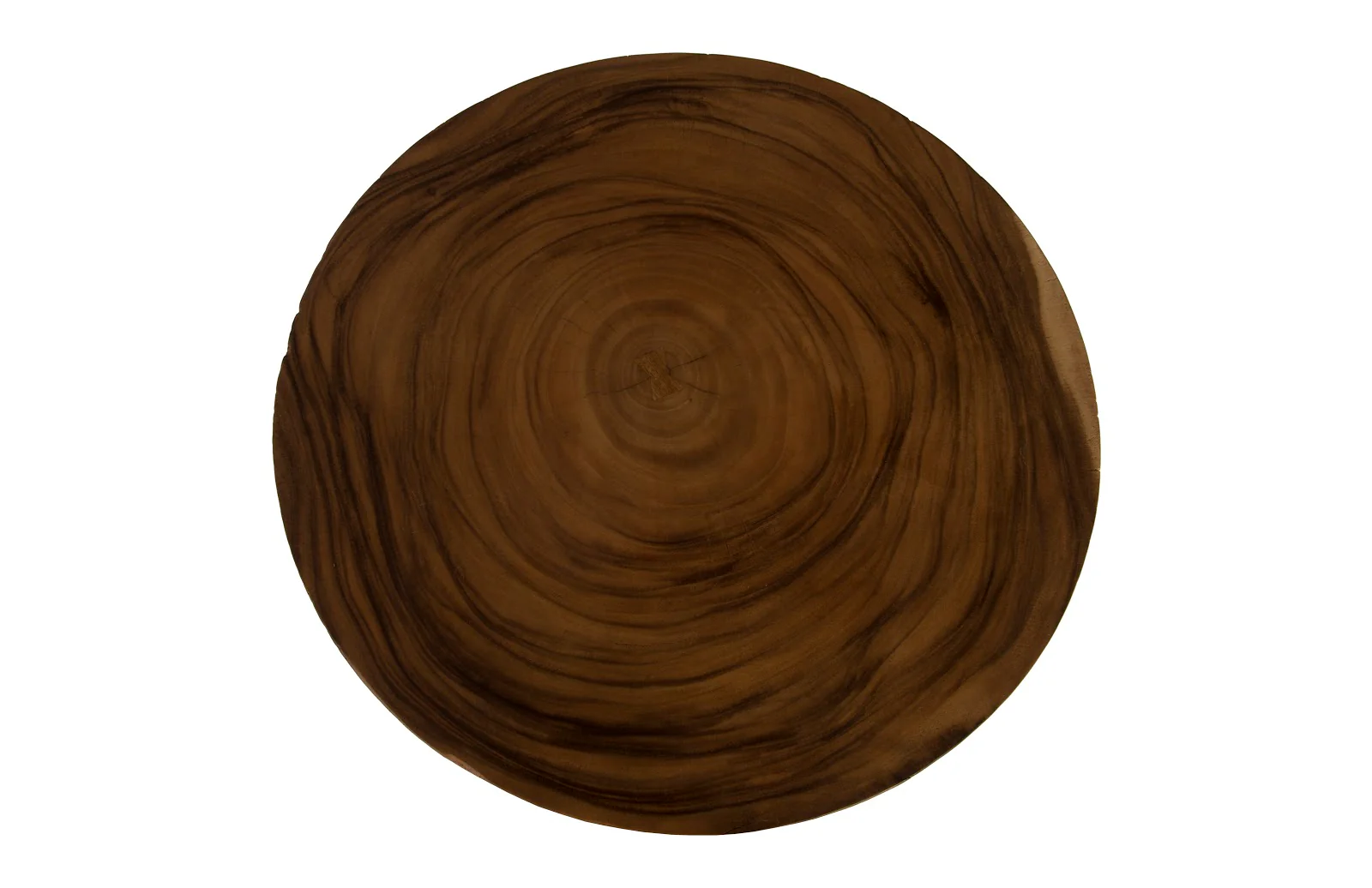 Phillips Collection Concrete Bar Table, Chamcha Wood Top - Image 3
