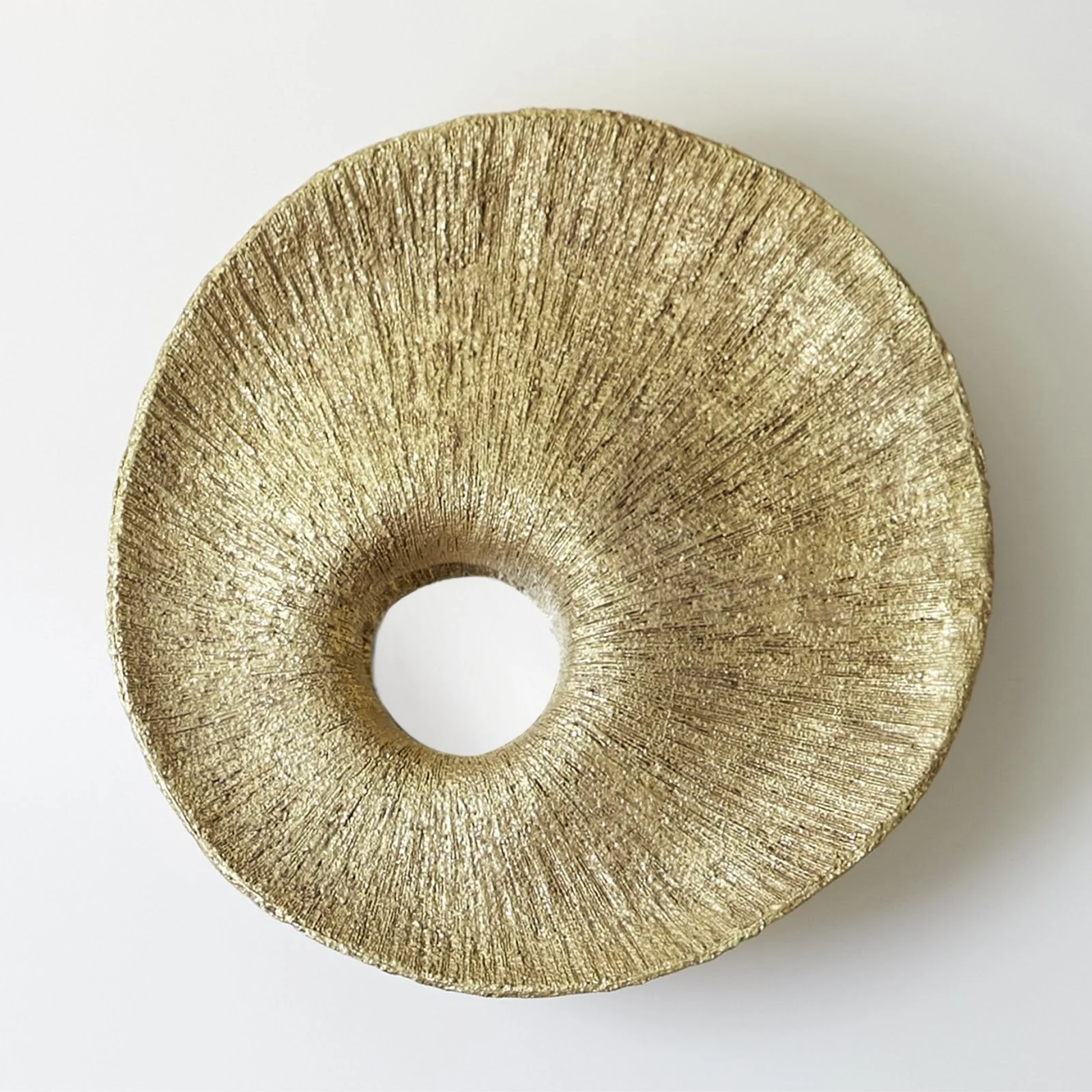Phillips Collection Convergence Mirror, Resin, Gold Leaf - Image 5