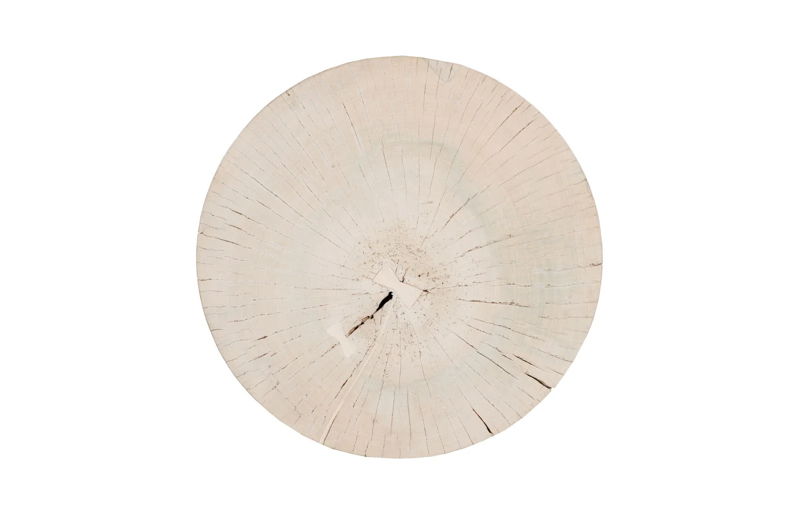 Phillips Collection Core Coffee Table, Black Base, Bleached - Image 2