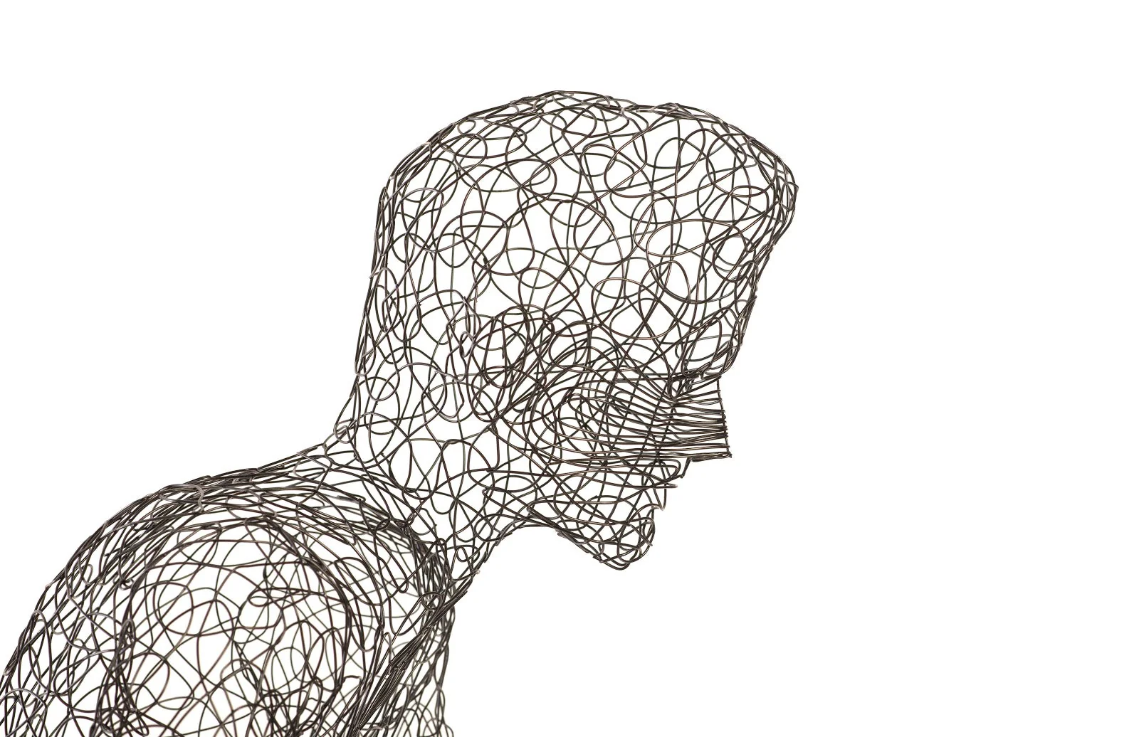 Phillips Collection Crazy Wire Lounging Female - Image 3