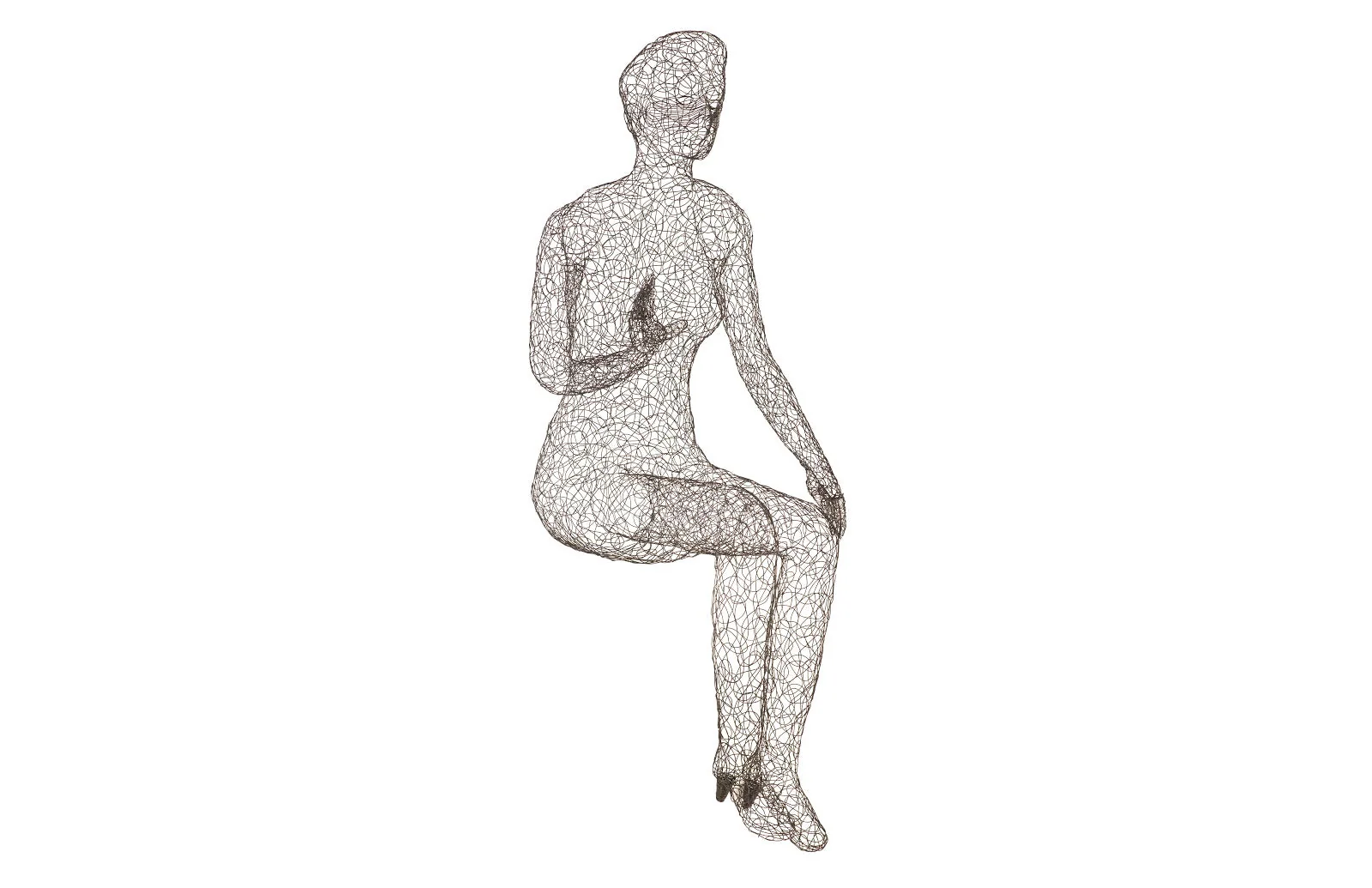 Phillips Collection Crazy Wire Lounging Female