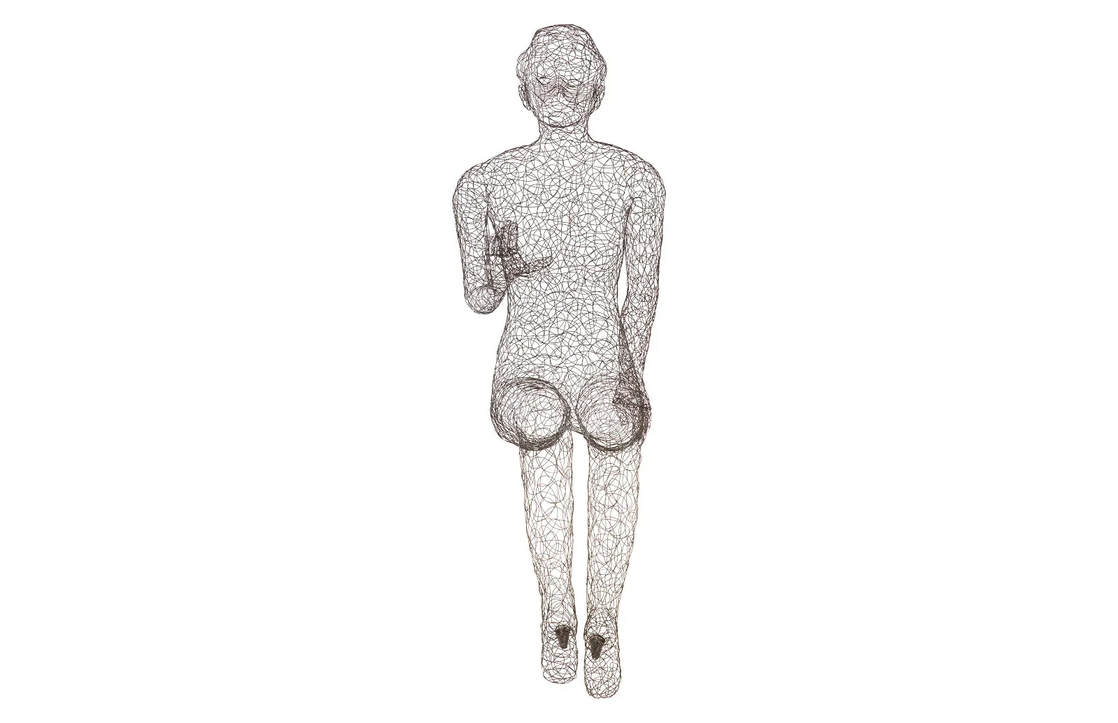 Phillips Collection Crazy Wire Lounging Female - Image 5