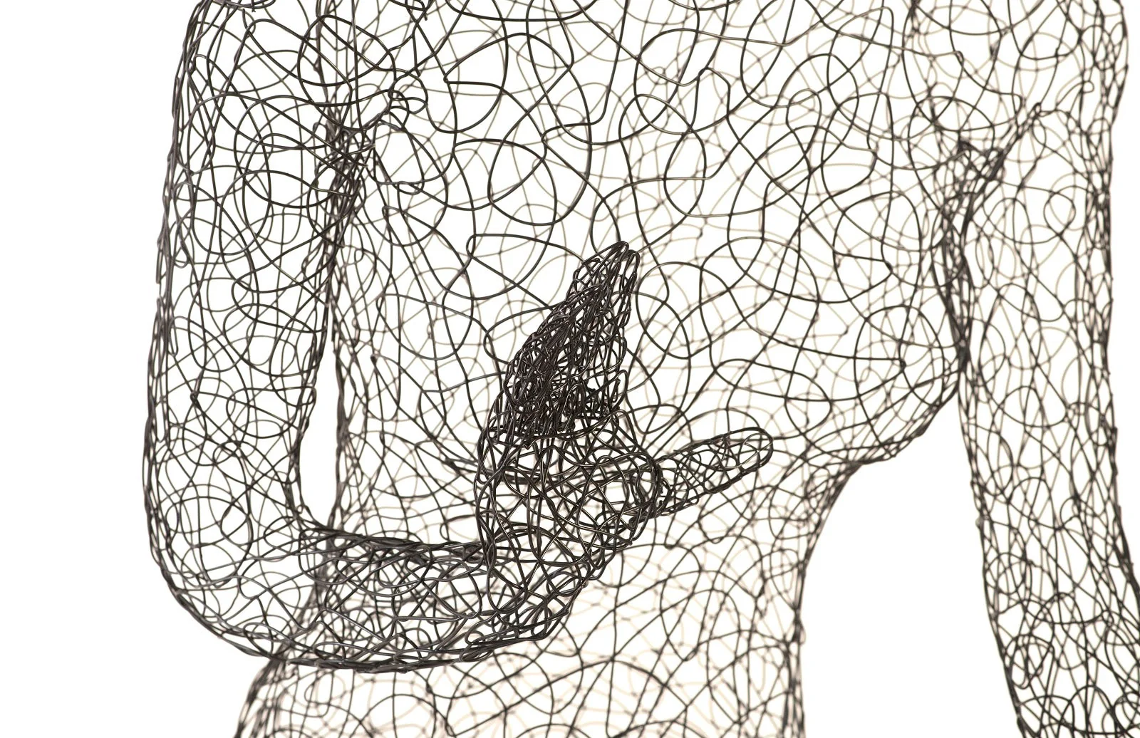 Phillips Collection Crazy Wire Lounging Female - Image 6