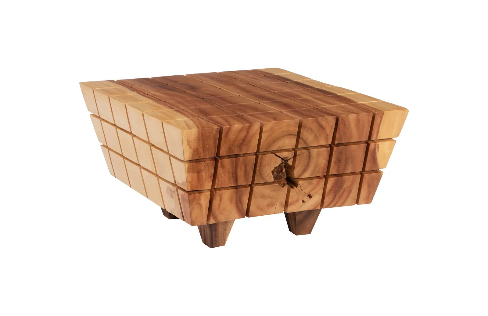 Phillips Collection Cubed Coffee Table, Natural - Image 3