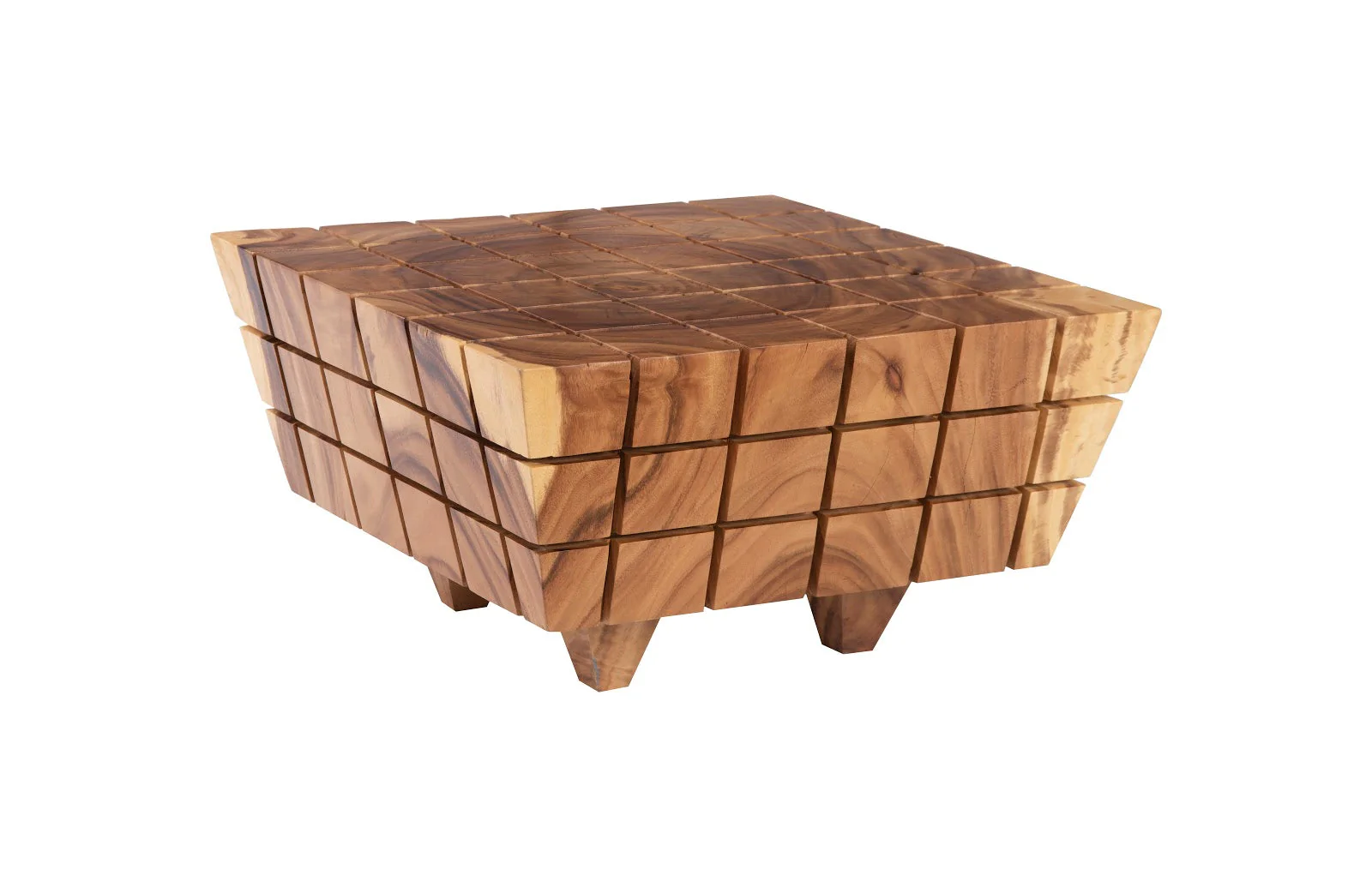 Phillips Collection Cubed Coffee Table, Natural - Image 4