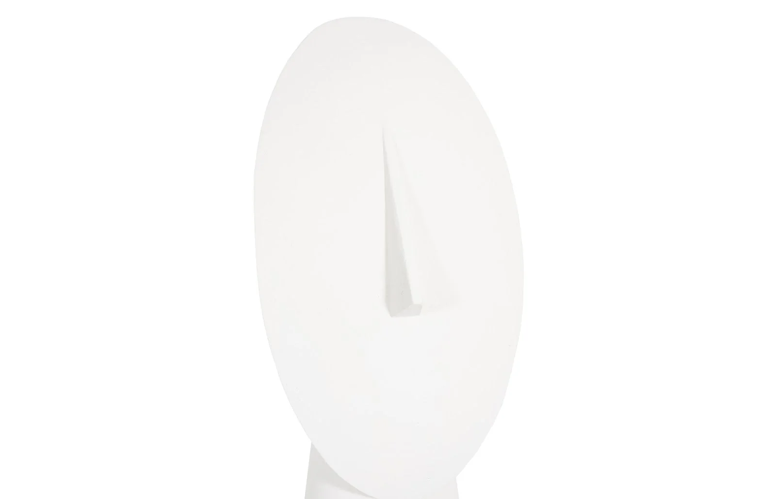 Phillips Collection Cycladic Head, Sculpture, Oval, White Stone - Image 2