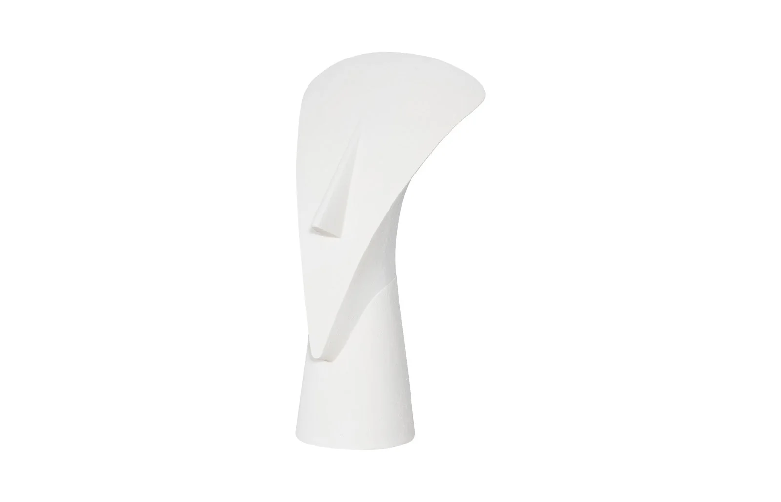 Phillips Collection Cycladic Head, Sculpture, Triangle, White Stone