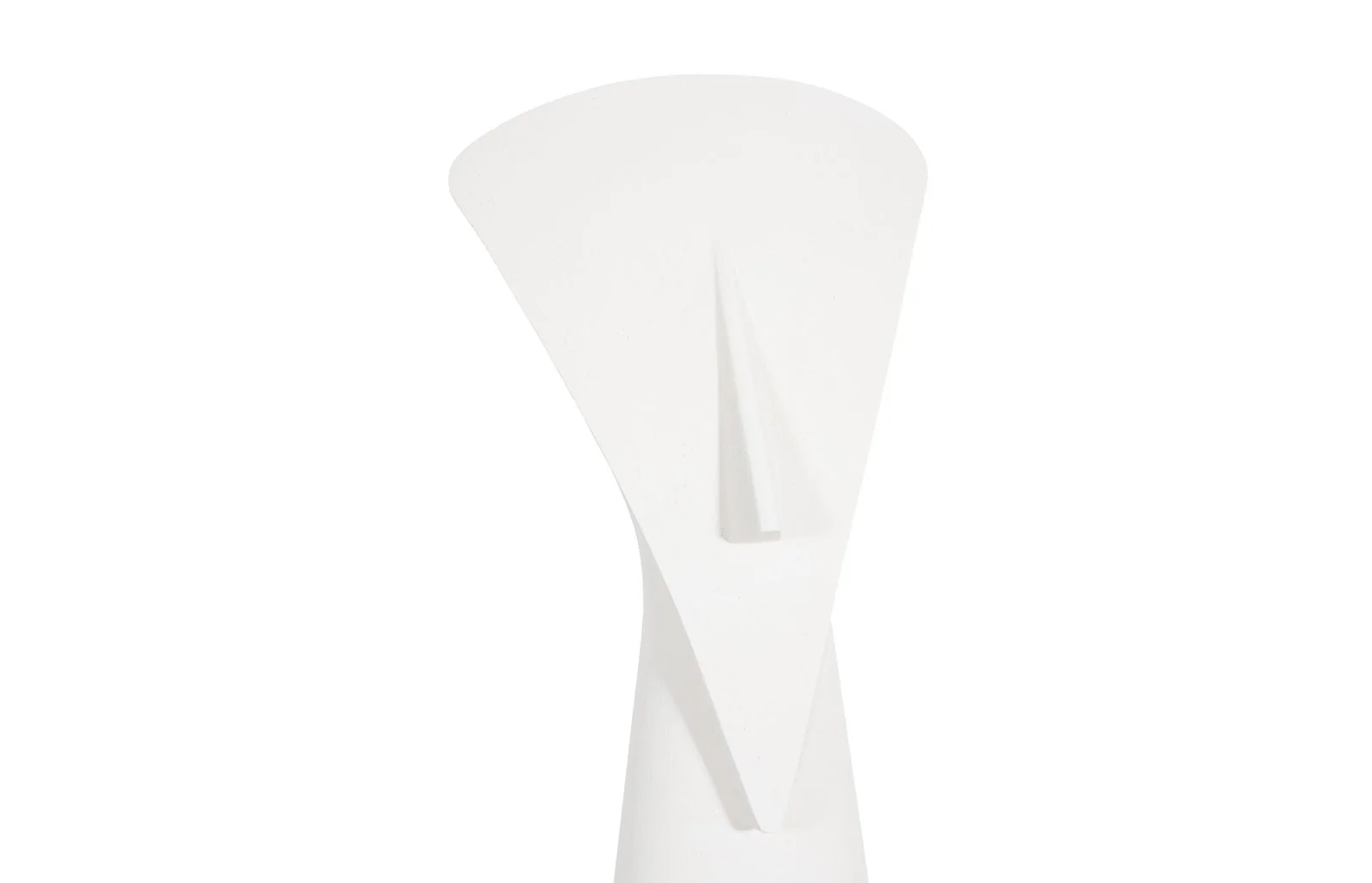 Phillips Collection Cycladic Head, Sculpture, Triangle, White Stone - Image 2