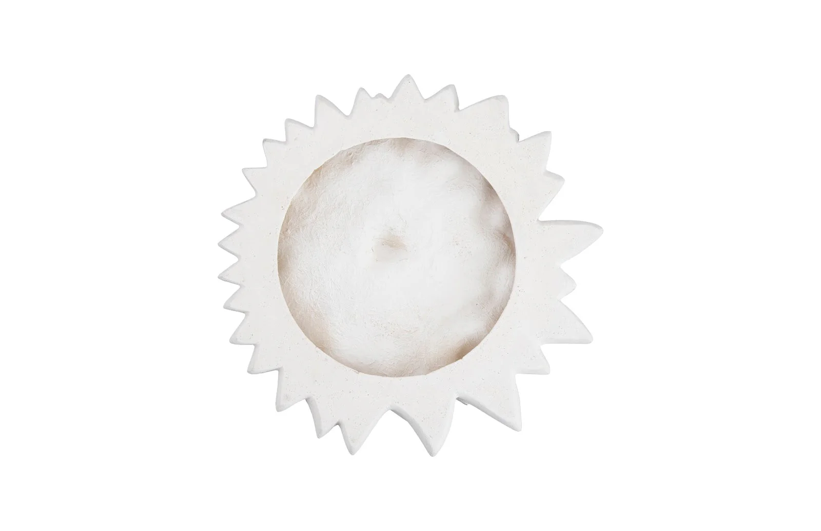 Phillips Collection Dahlia Flower Wall Art, White Stone - Image 5