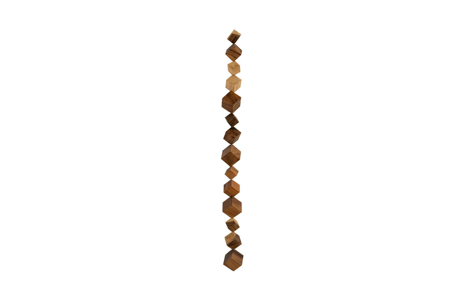 Phillips Collection Dice Wall Art, Chamcha Wood, Natural