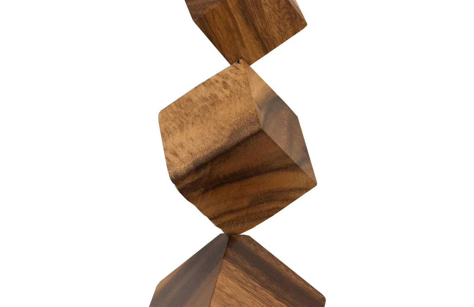 Phillips Collection Dice Wall Art, Chamcha Wood, Natural - Image 4