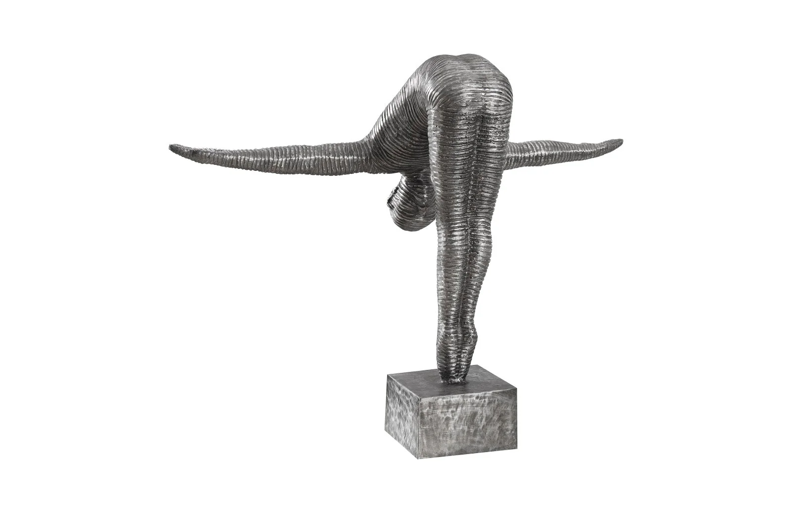 Phillips Collection Diving Sculpture, Aluminum, Small - Image 4
