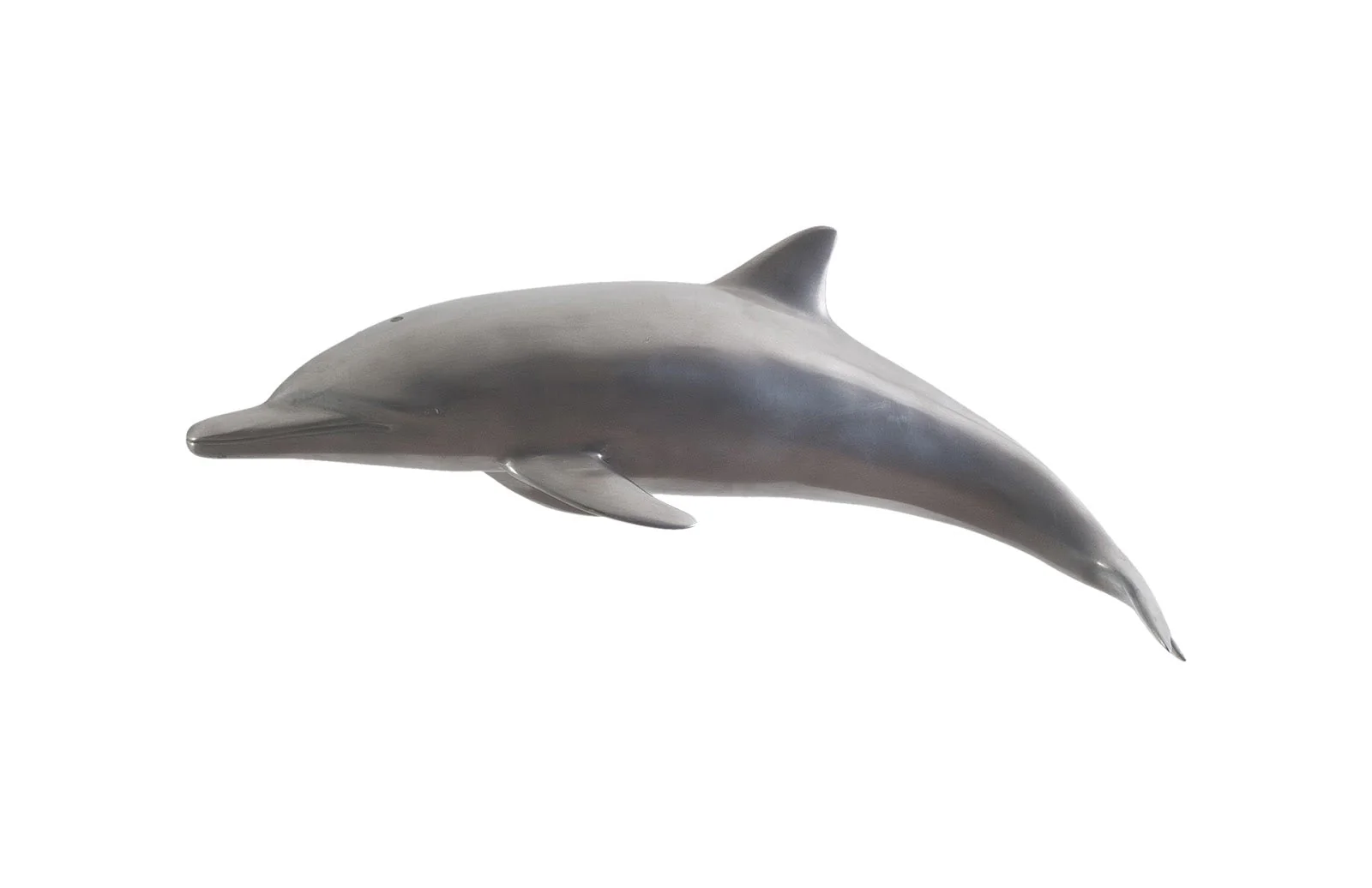 Phillips Collection Dolphin, Polished Aluminum