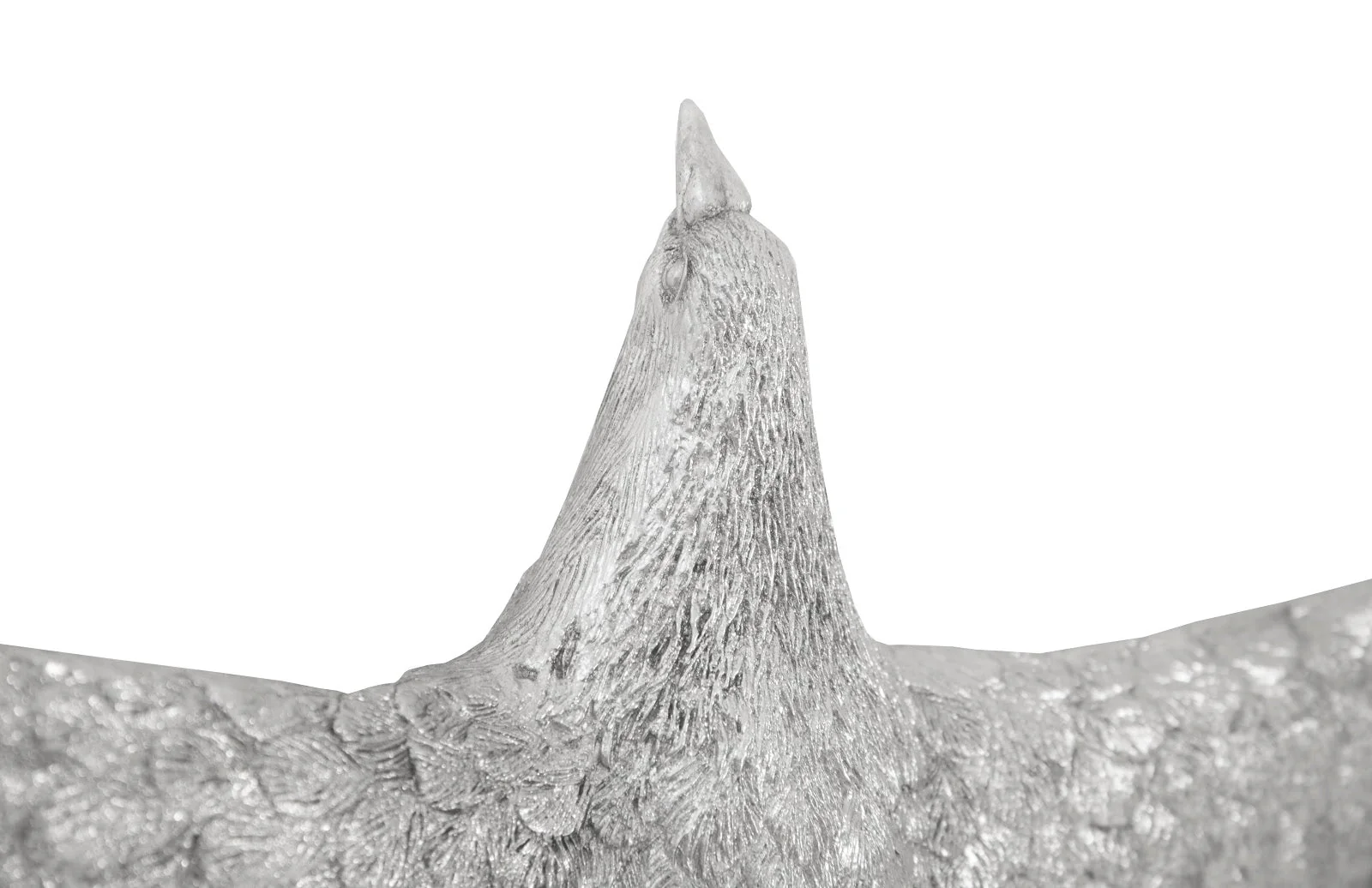 Phillips Collection Dove Wall Art, Silver Leaf - Image 6