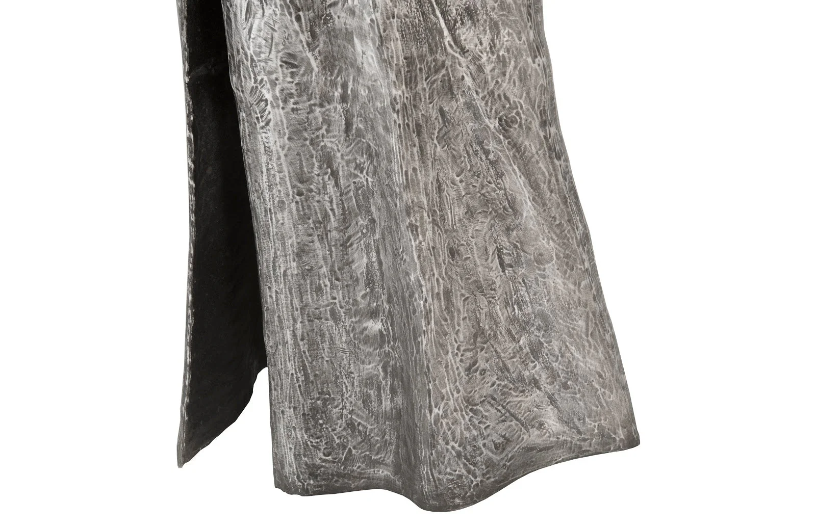 Phillips Collection Dress Sculpture, Long Sleeves, Black/Silver, Aluminum - Image 3