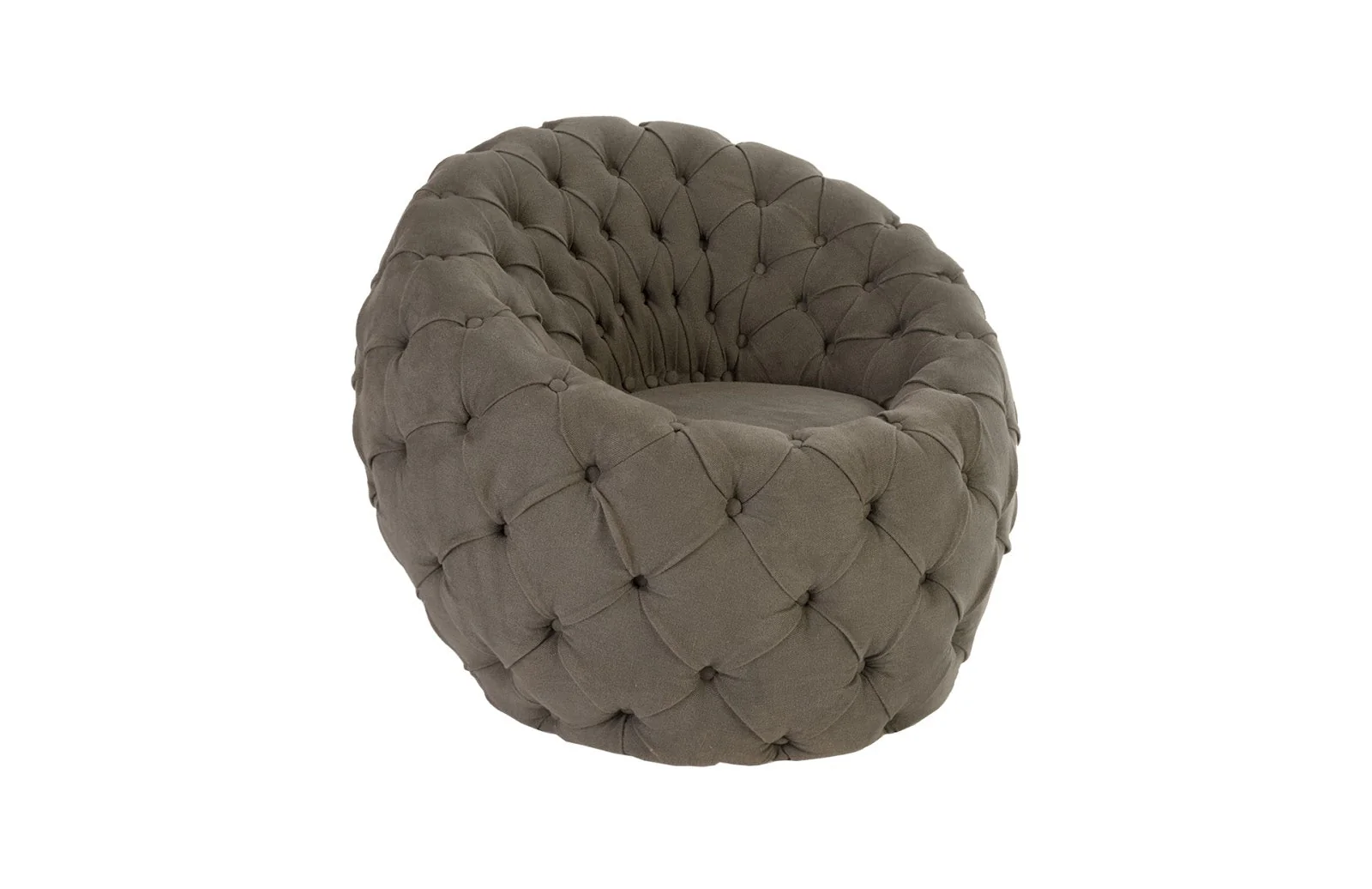 Phillips Collection Egg Chair, Ramie Gray