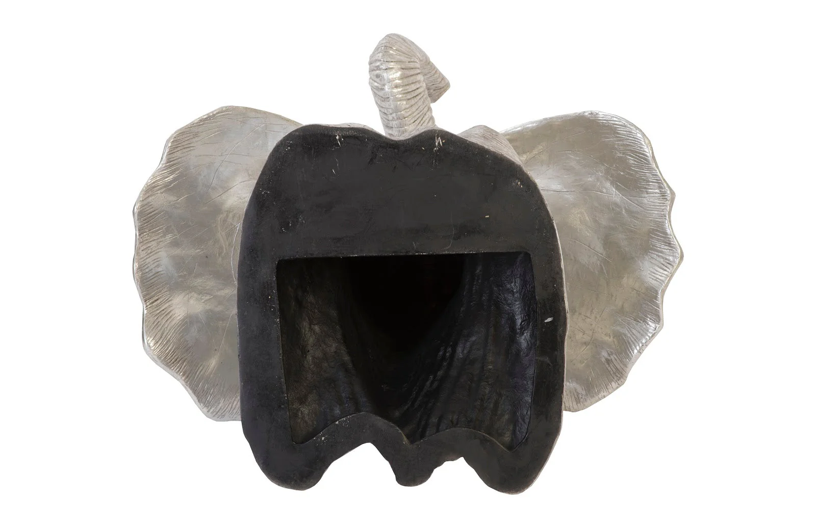 Phillips Collection Elephant Wall Art, Resin, Silver Leaf - Image 7