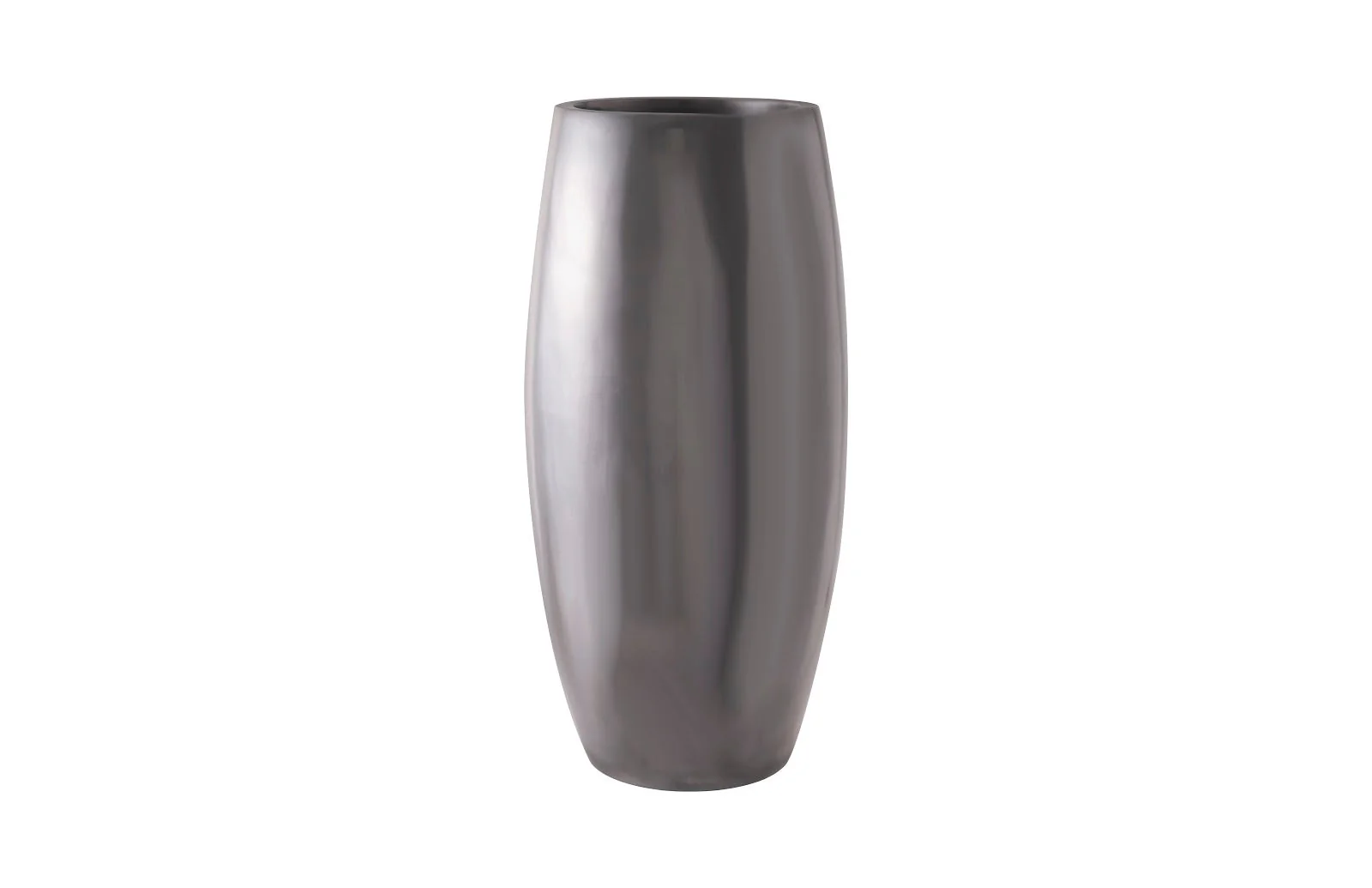 Phillips Collection Elonga Planter, Polished Aluminum, LG