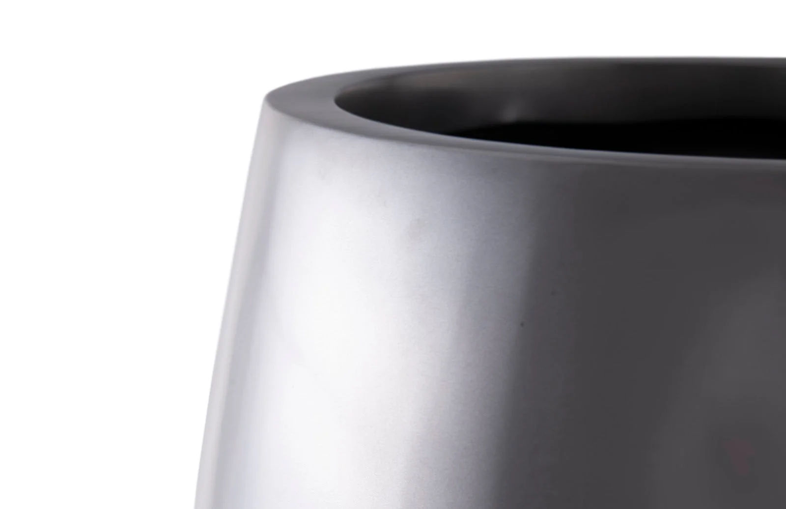 Phillips Collection Elonga Planter, Polished Aluminum, LG - Image 2