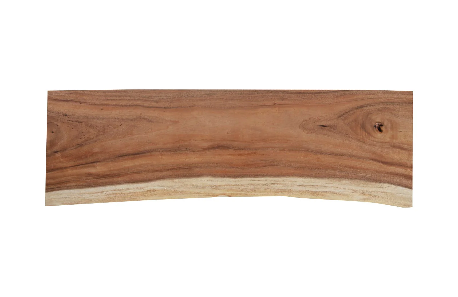 Phillips Collection Floating Console Table, Acrylic Legs - Image 2