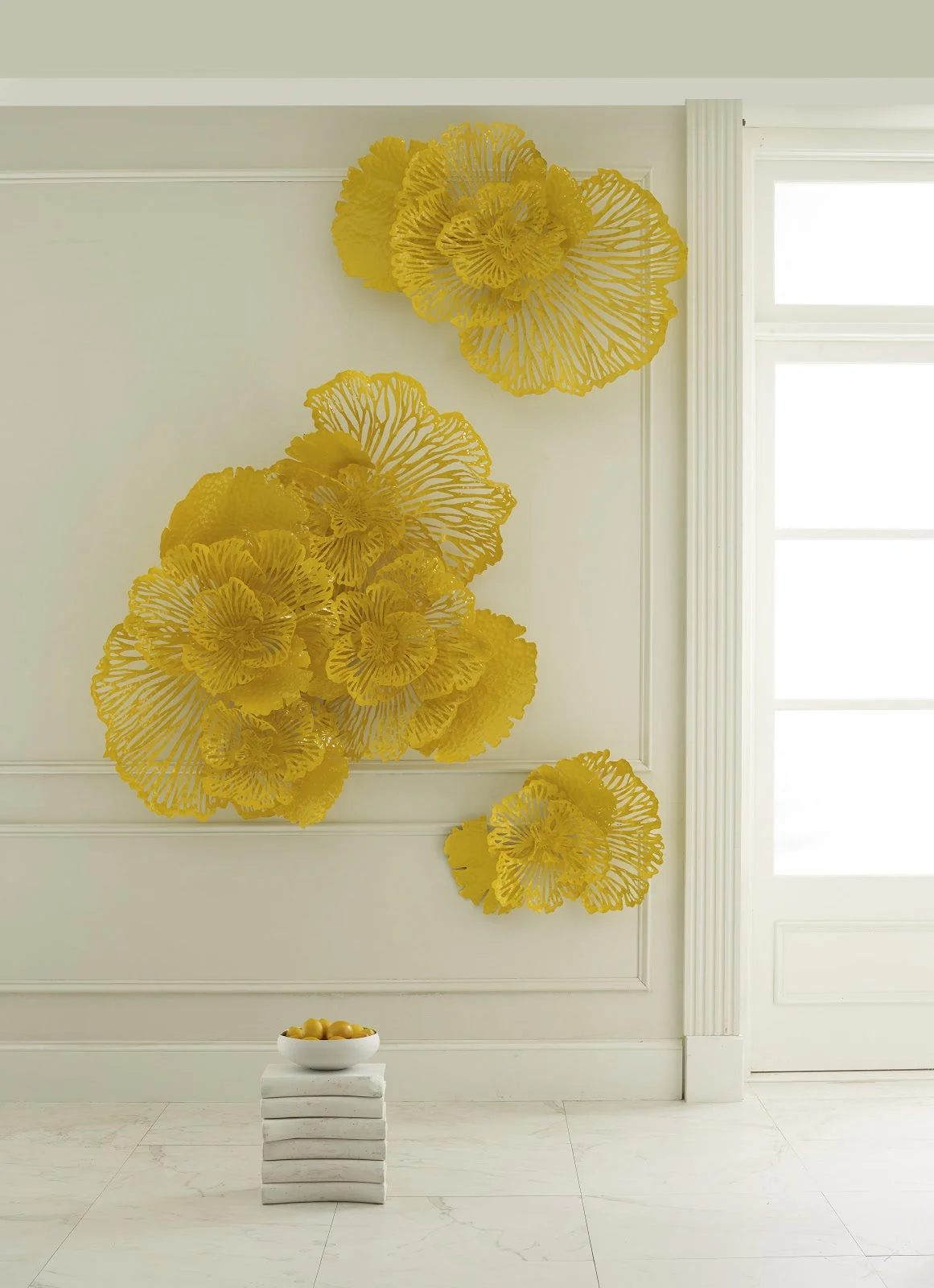 Phillips Collection Flower Wall Art, Medium, Dandelion, Metal - Image 2